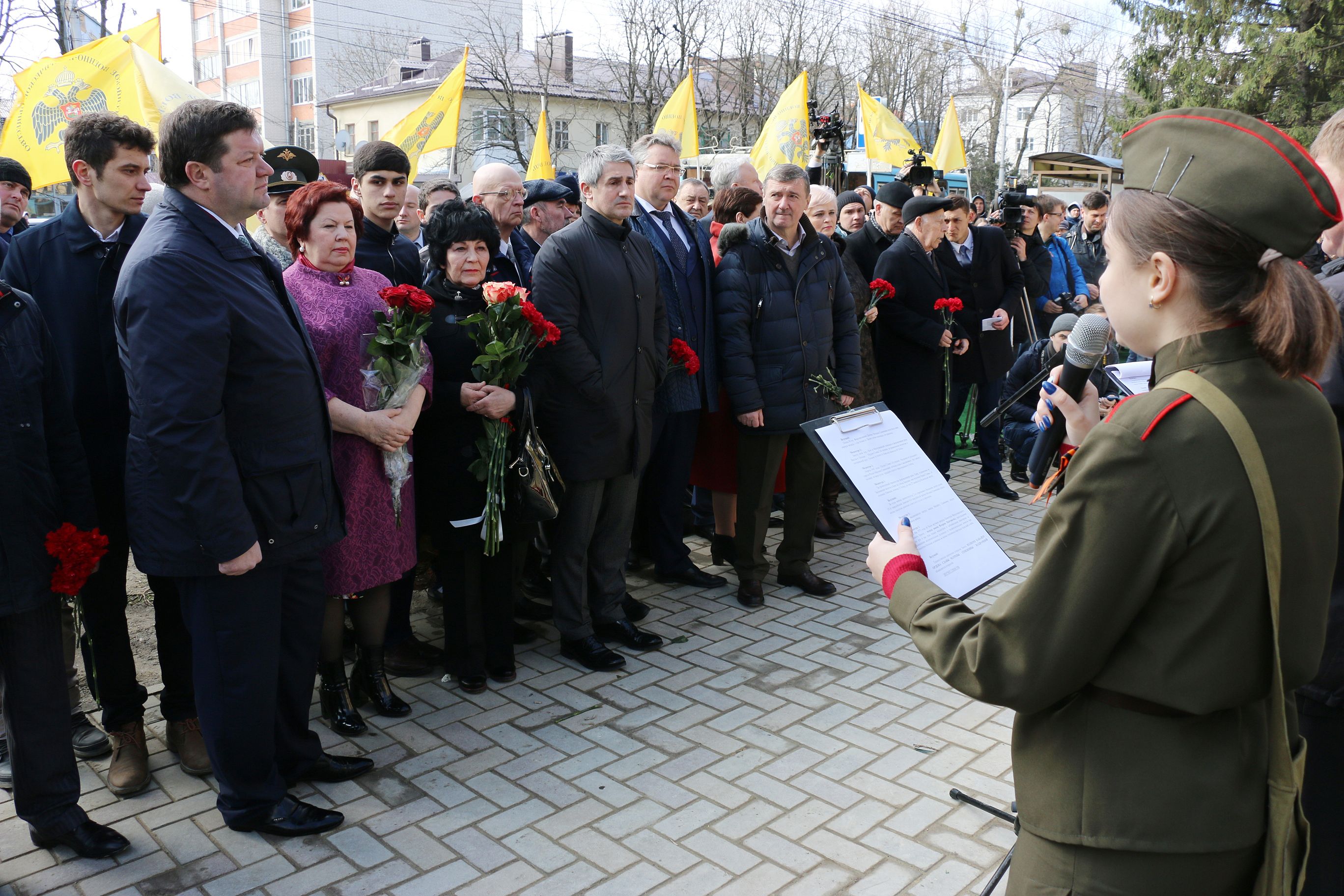 На Ставрополье увековечили память Матрёны Наздрачёвой