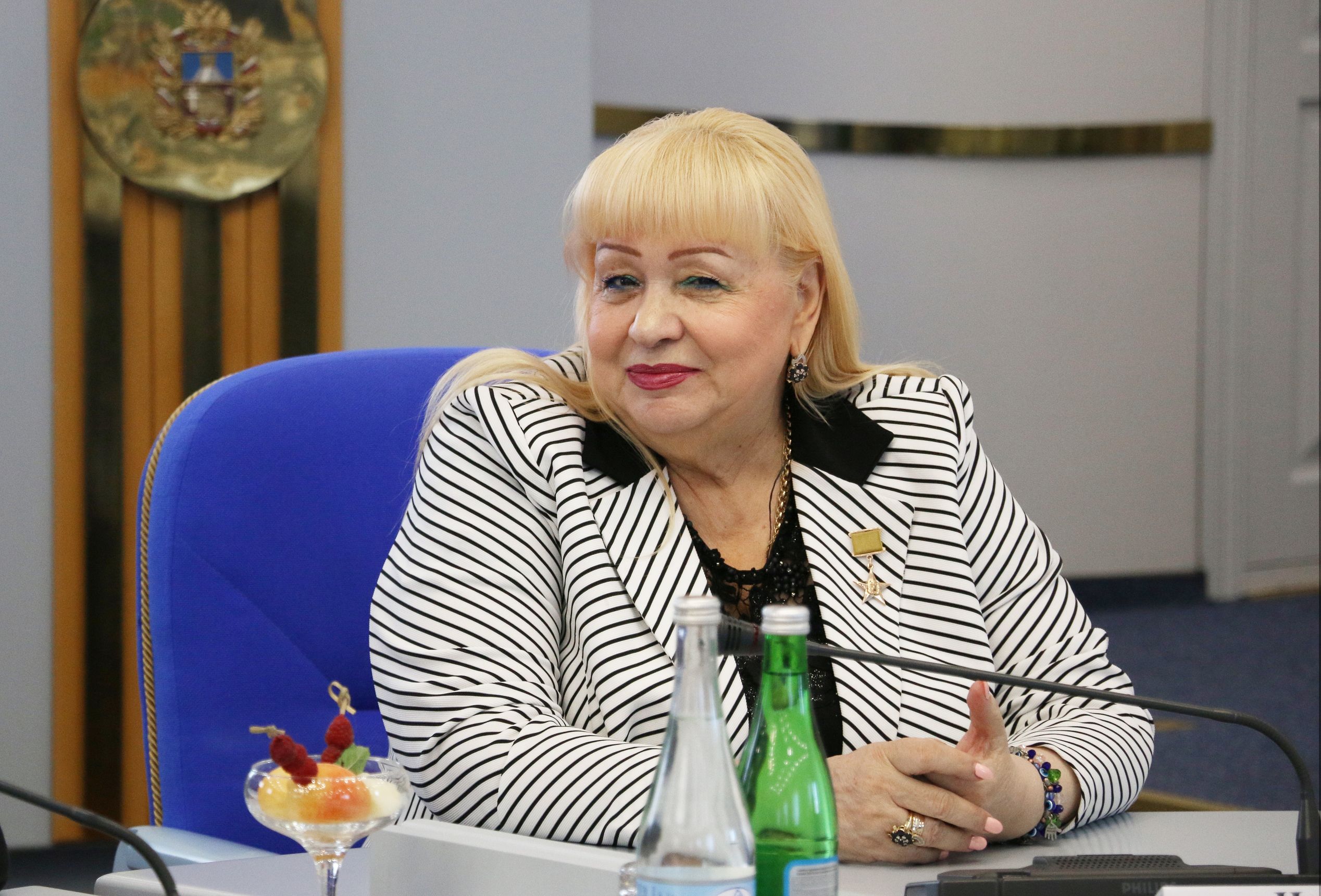 Прием вдов защитников Отечества состоялся в Думе края