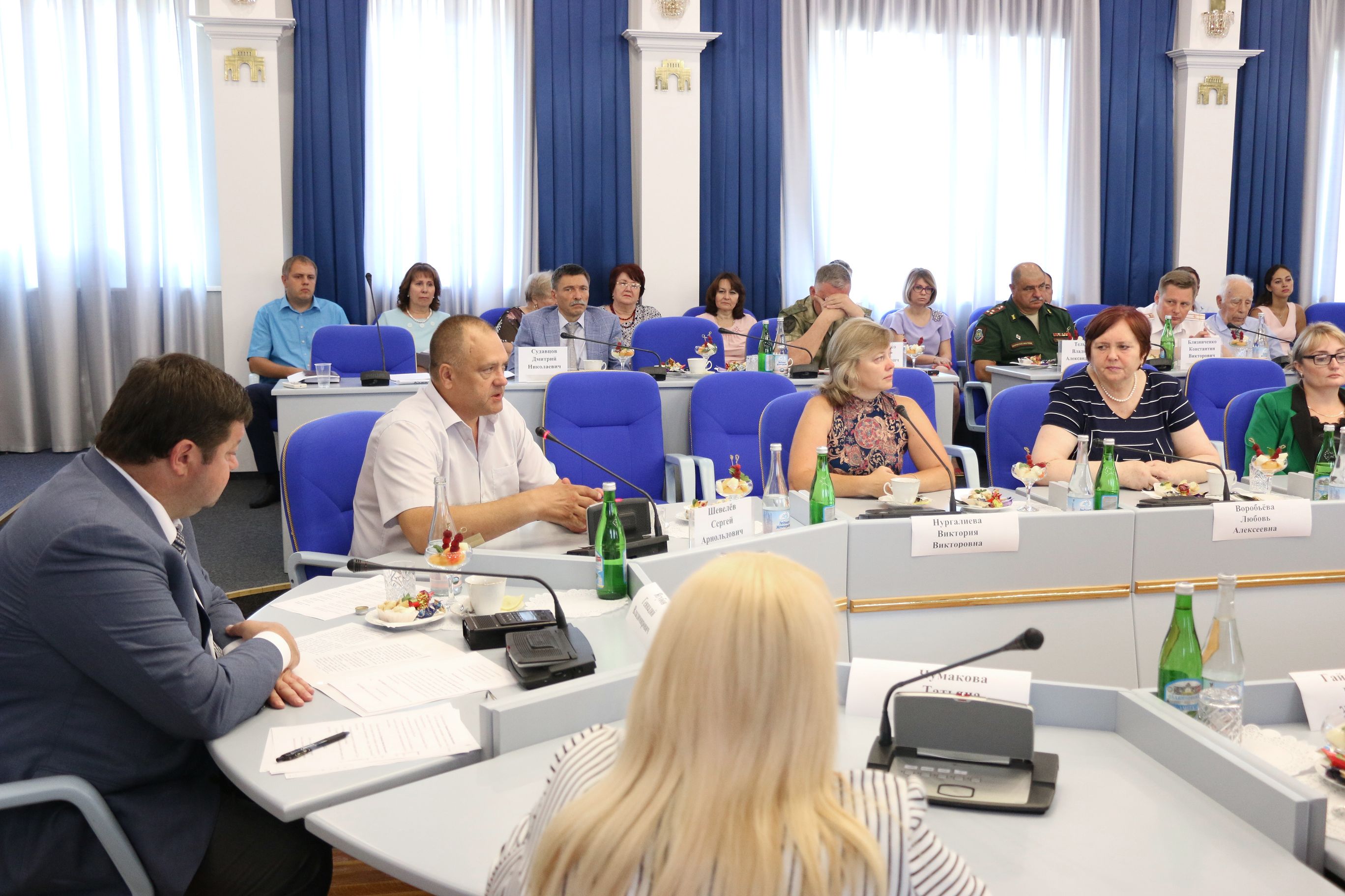 Прием вдов защитников Отечества состоялся в Думе края