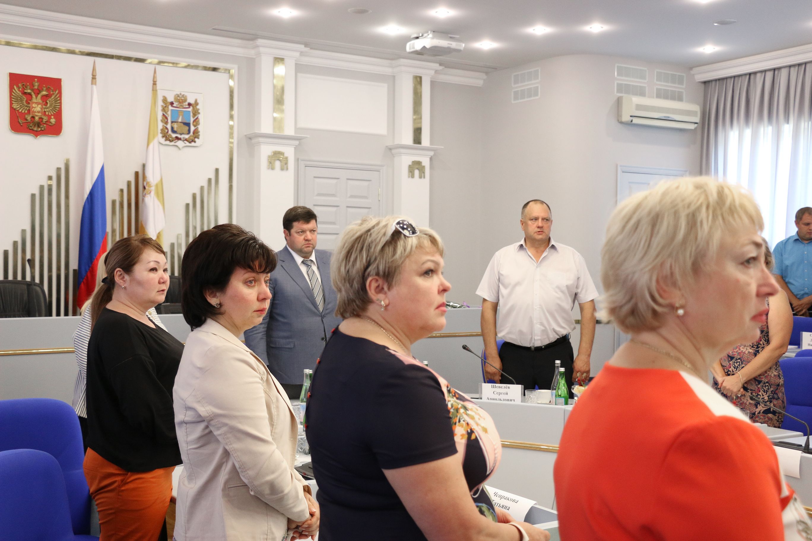 Прием вдов защитников Отечества состоялся в Думе края