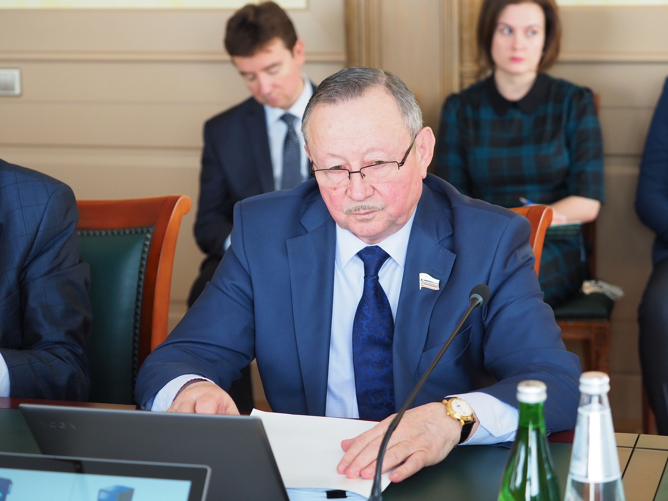 За неделю до первого весеннего заседания