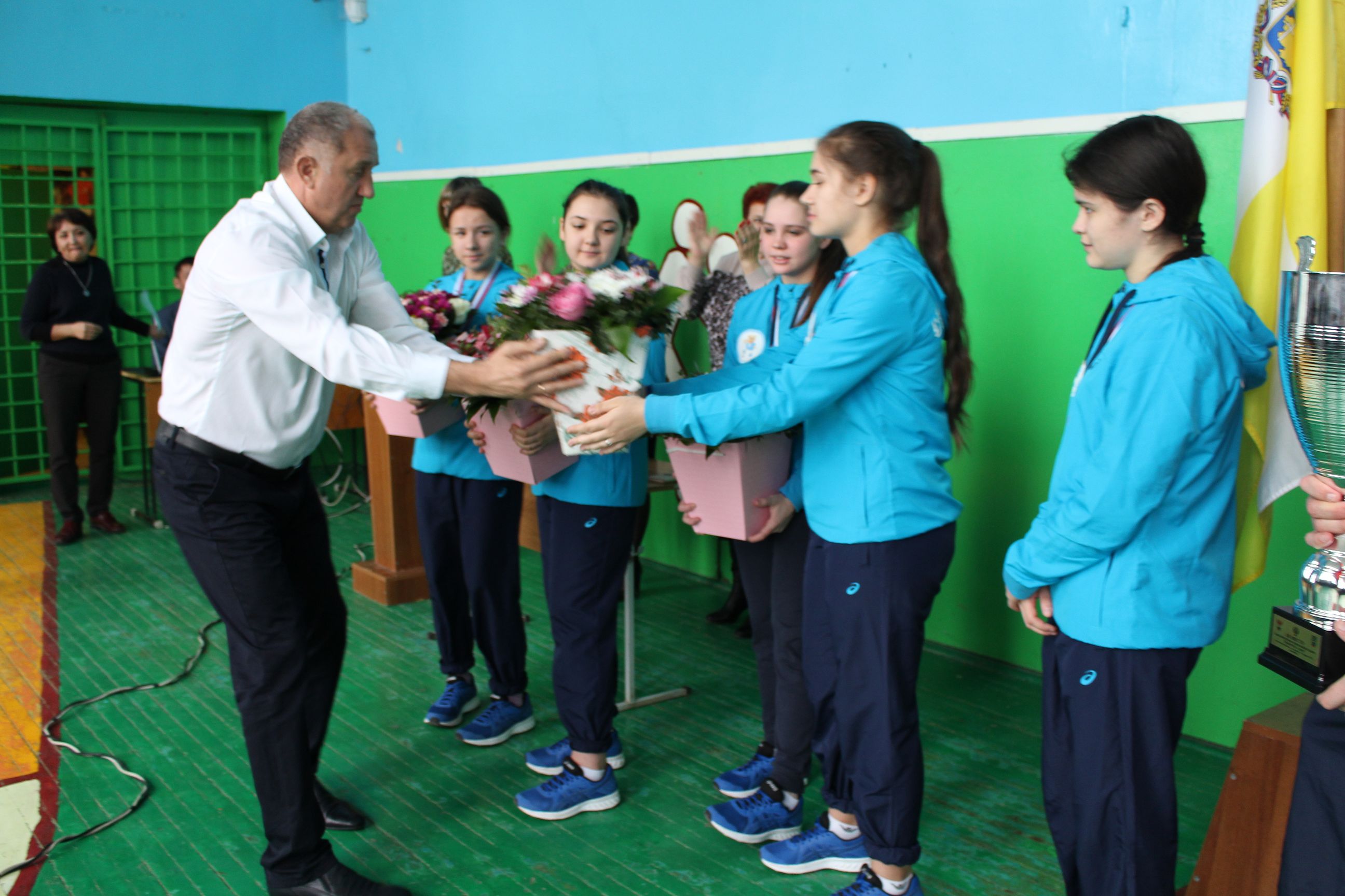 Цветы победителям
