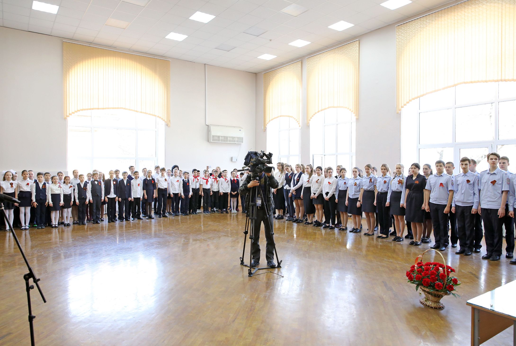 Акция «Парта героя» прошла в Ставрополе