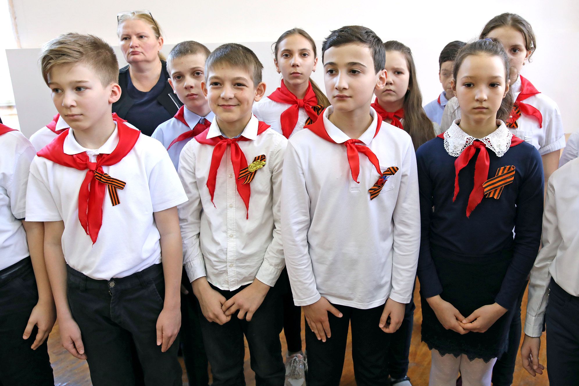 Акция «Парта героя» прошла в Ставрополе