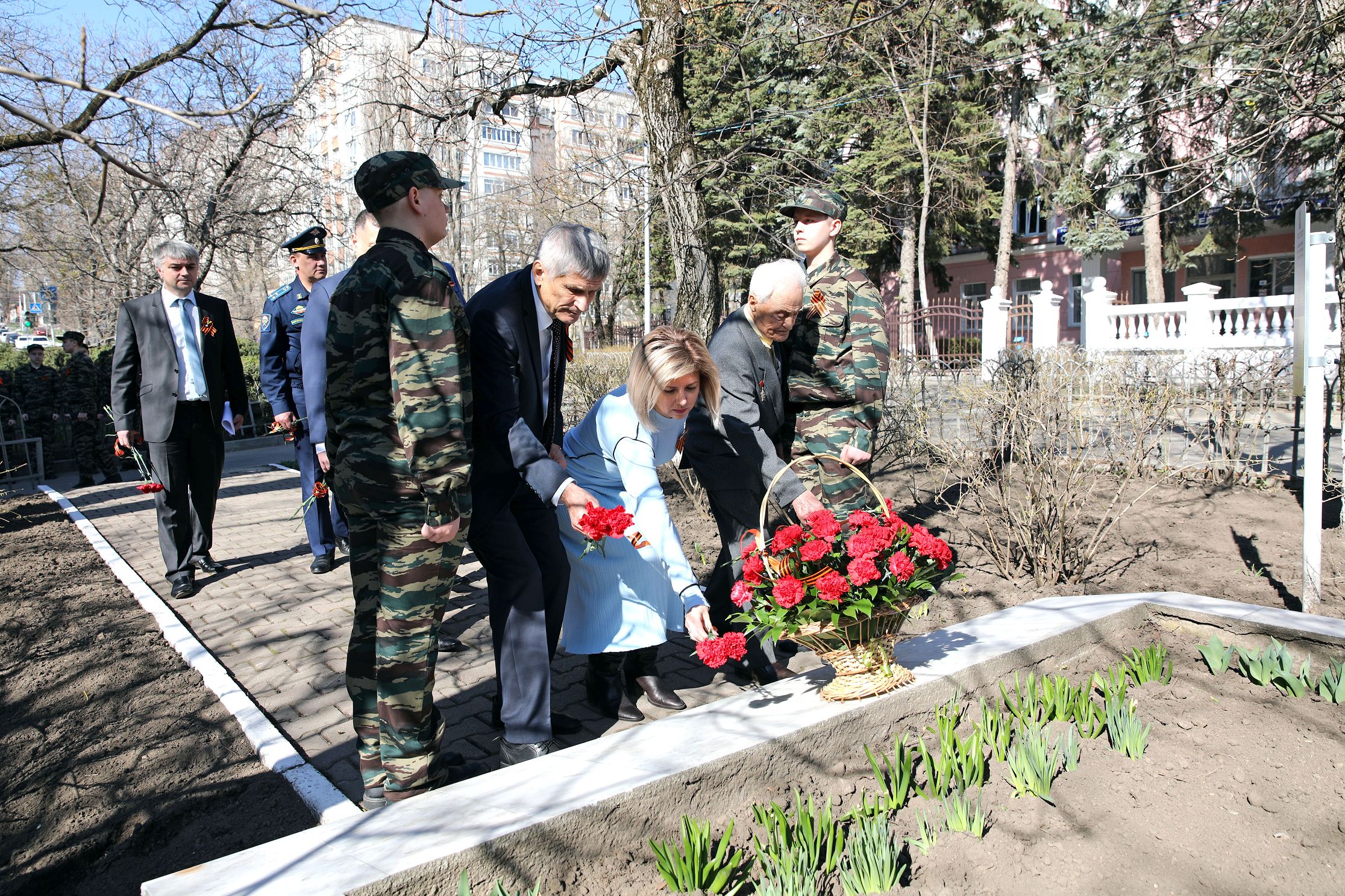 Акция «Парта героя» прошла в Ставрополе