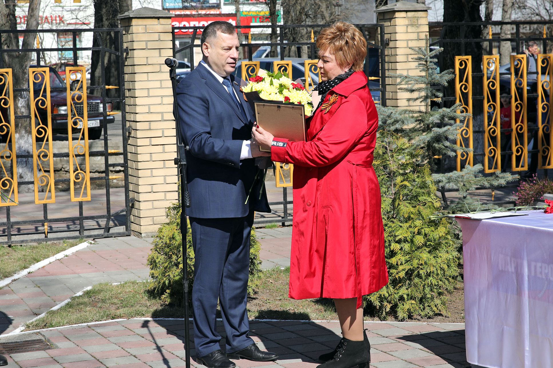 Акция «Парта героя» прошла в Ставрополе
