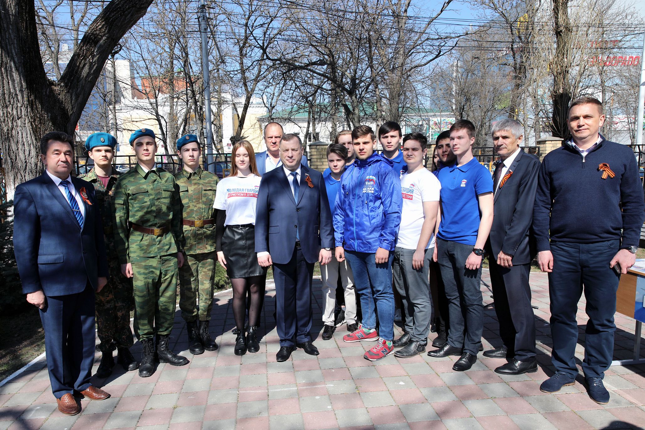 Акция «Парта героя» прошла в Ставрополе