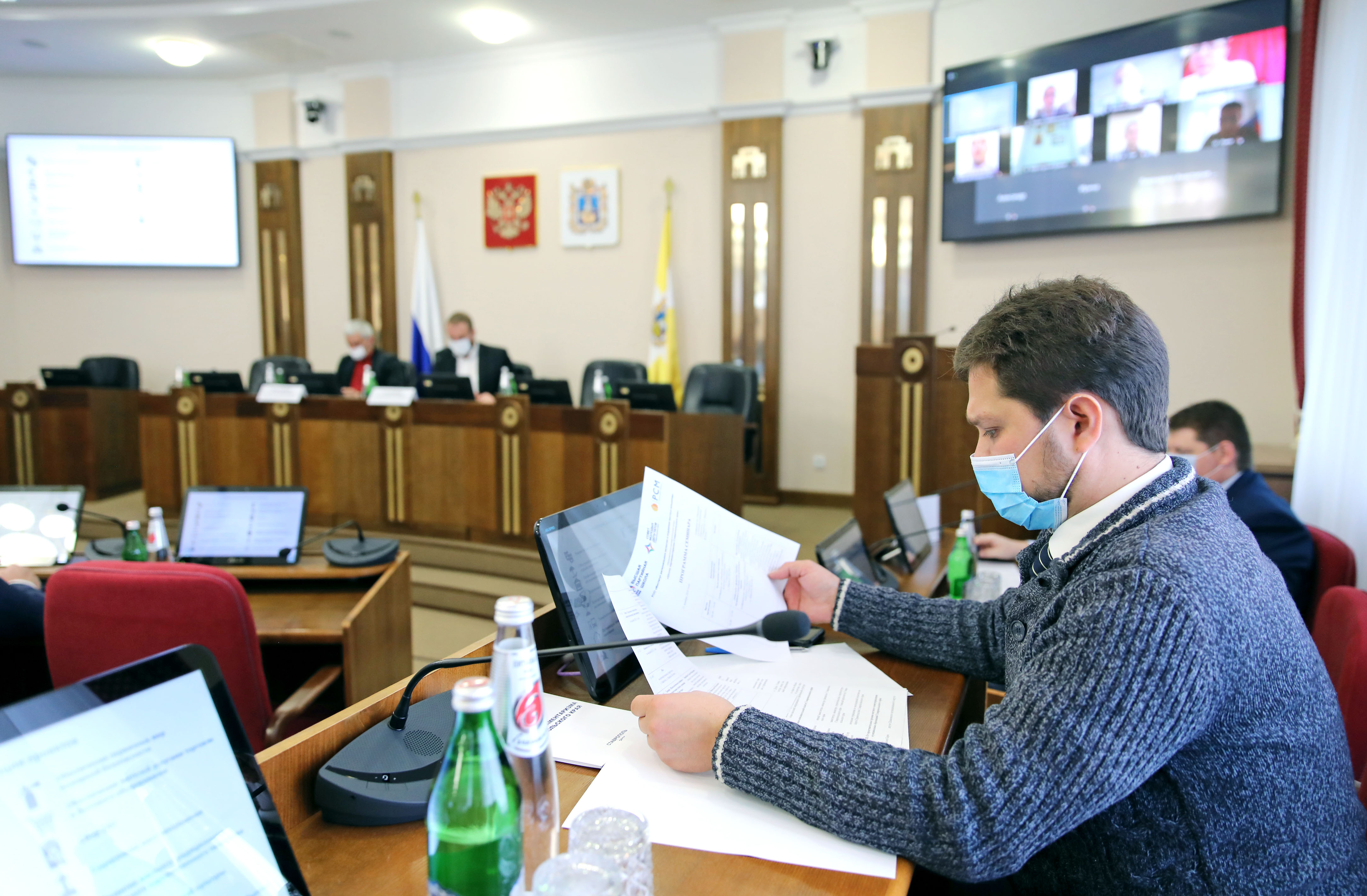 В Думе Ставрополья стартовал образовательный семинар Совета молодых депутатов региона