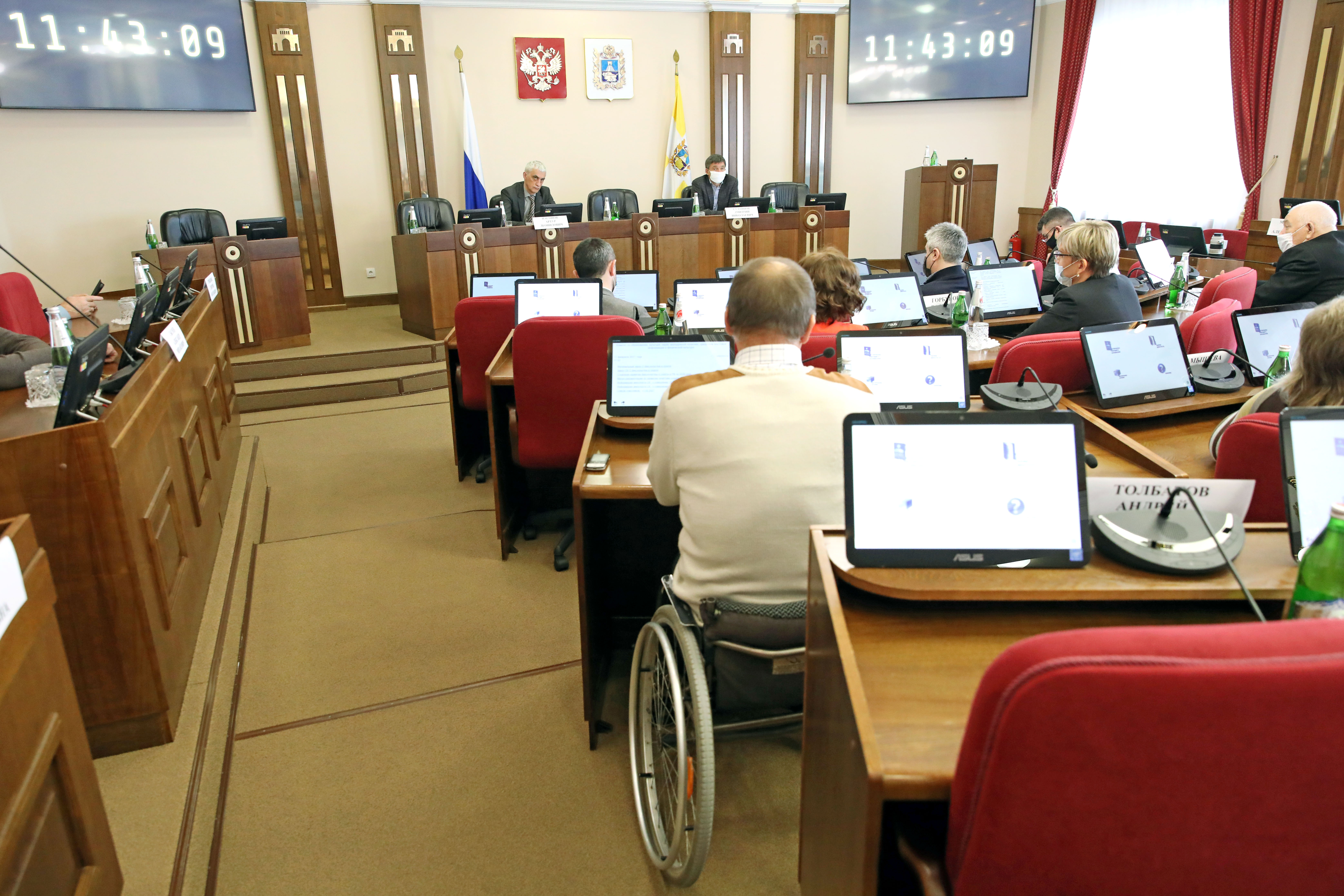 В краевой Думе обсудили развитие адаптивной физкультуры и спорта для детей с ограниченными возможностями здоровья