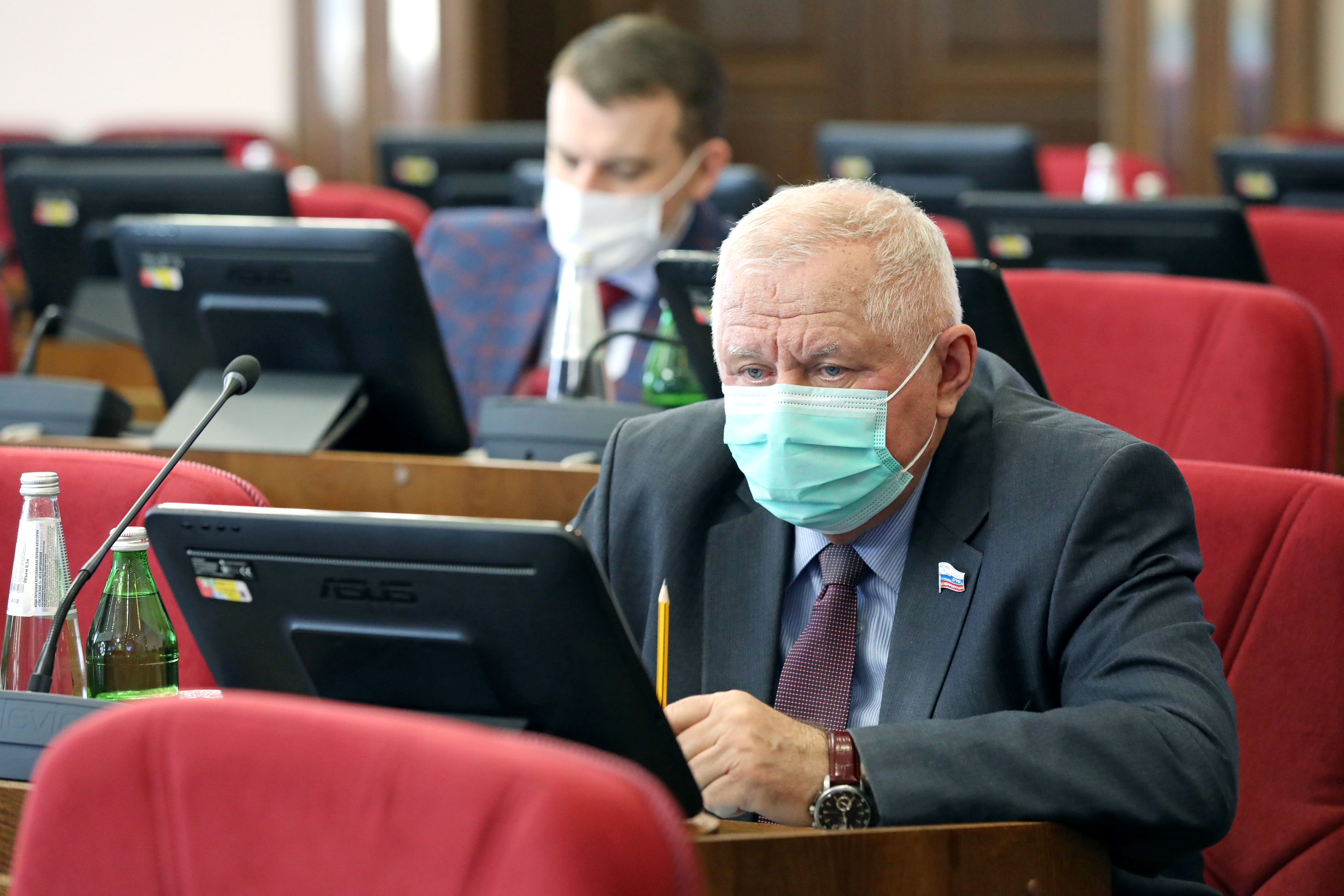 В Думе обсудили итоги работы за 2020 год и перспективы деятельности Отделения Пенсионного Фонда России по Ставропольскому краю