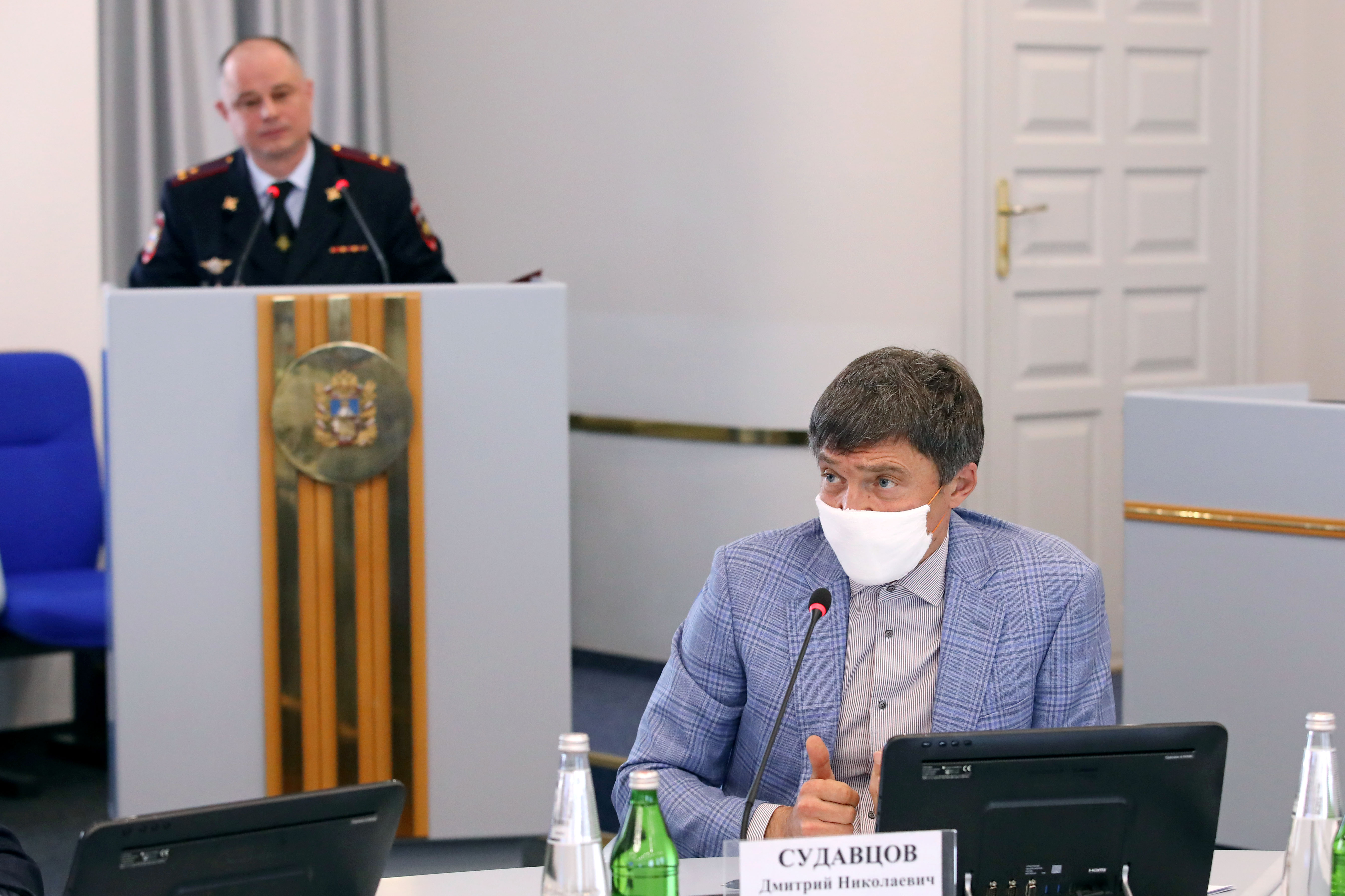Отчет о результатах деятельности полиции в 2020 году представлен депутатам Думы края