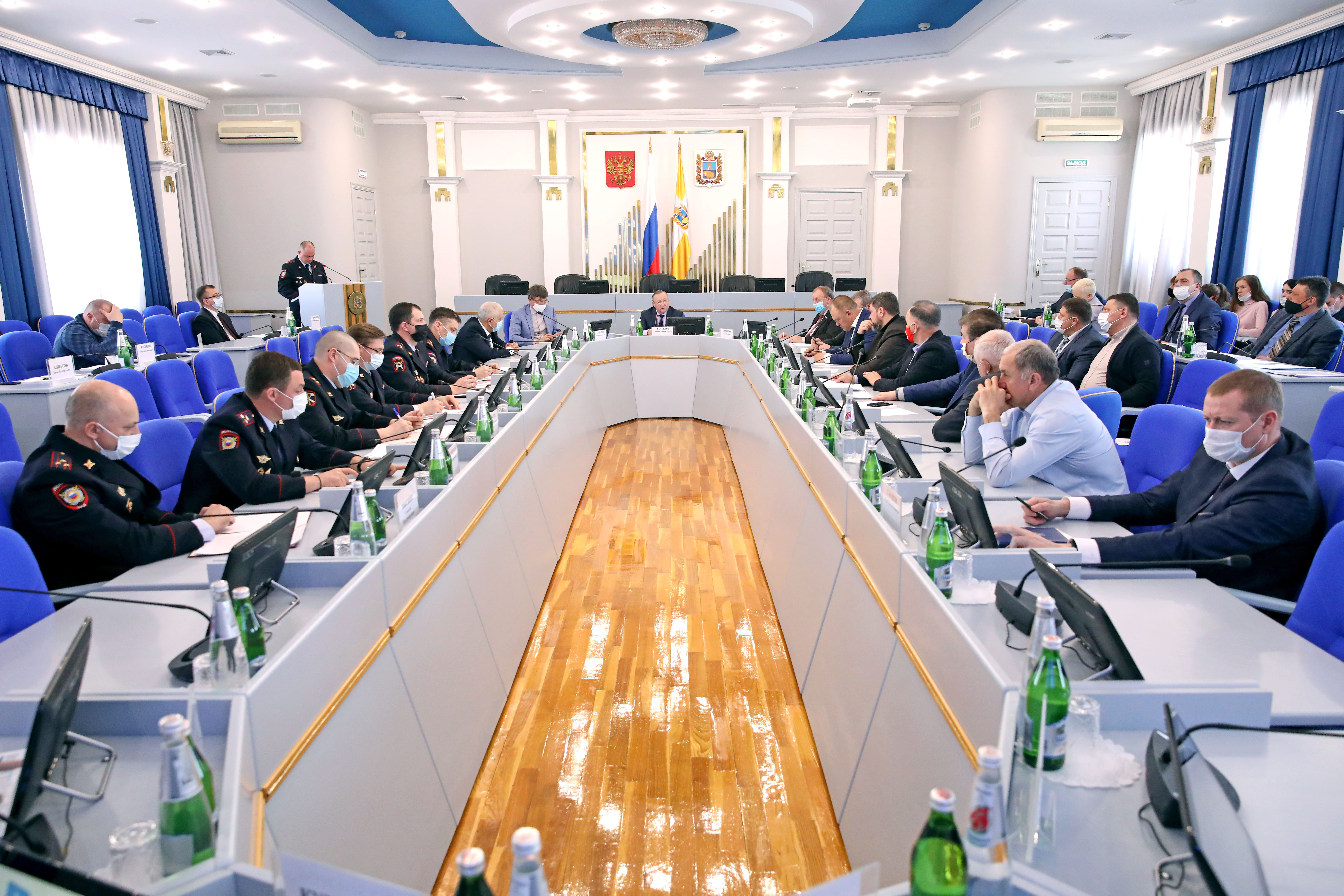 Отчет о результатах деятельности полиции в 2020 году представлен депутатам Думы края