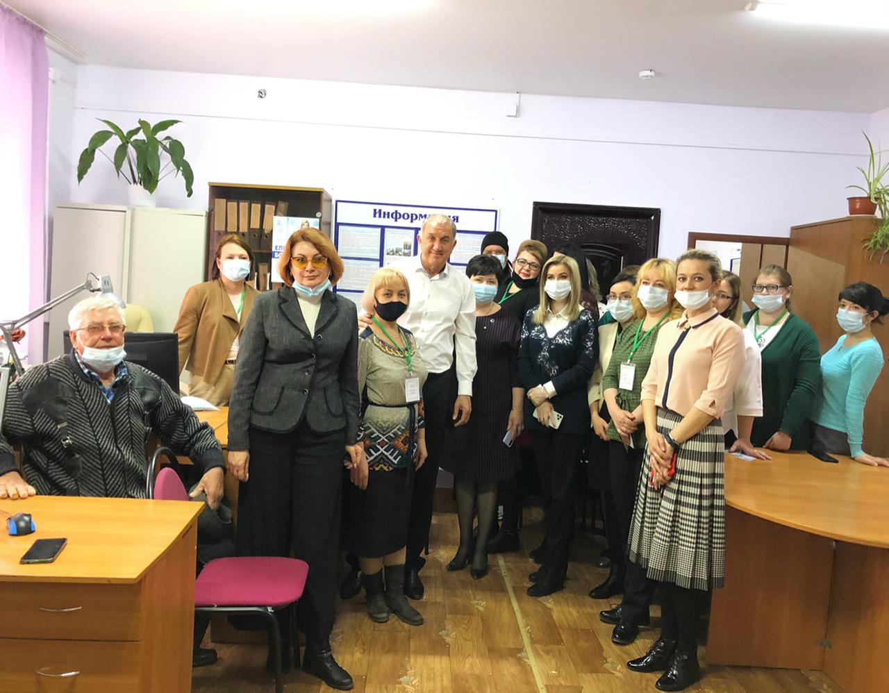 Рабочий день на округе