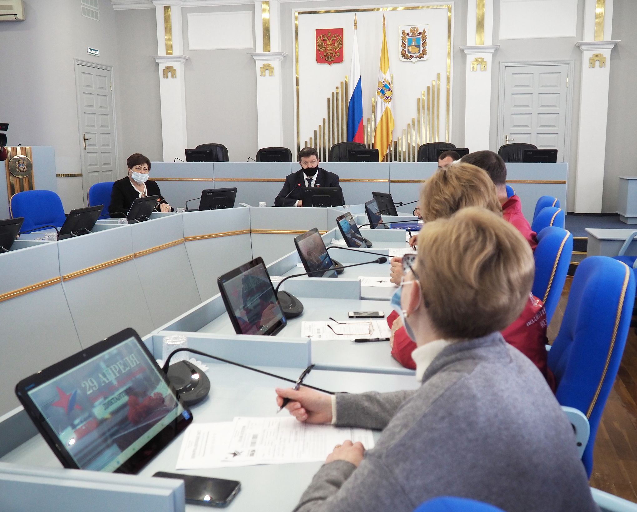 Дума Ставропольского края второй раз стала площадкой акции "Диктант Победы"