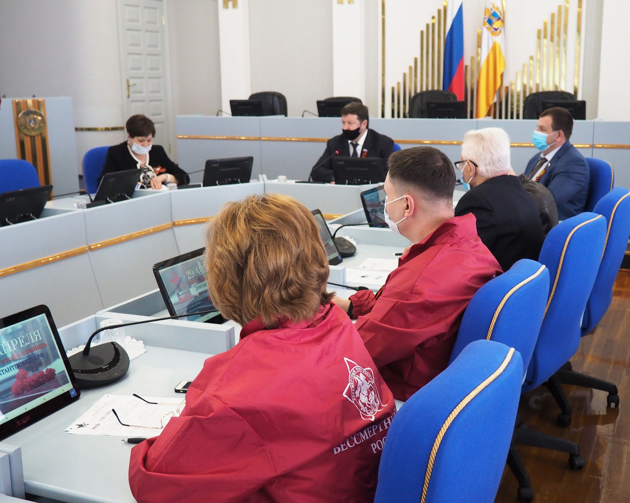 Дума Ставропольского края второй раз стала площадкой акции "Диктант Победы"