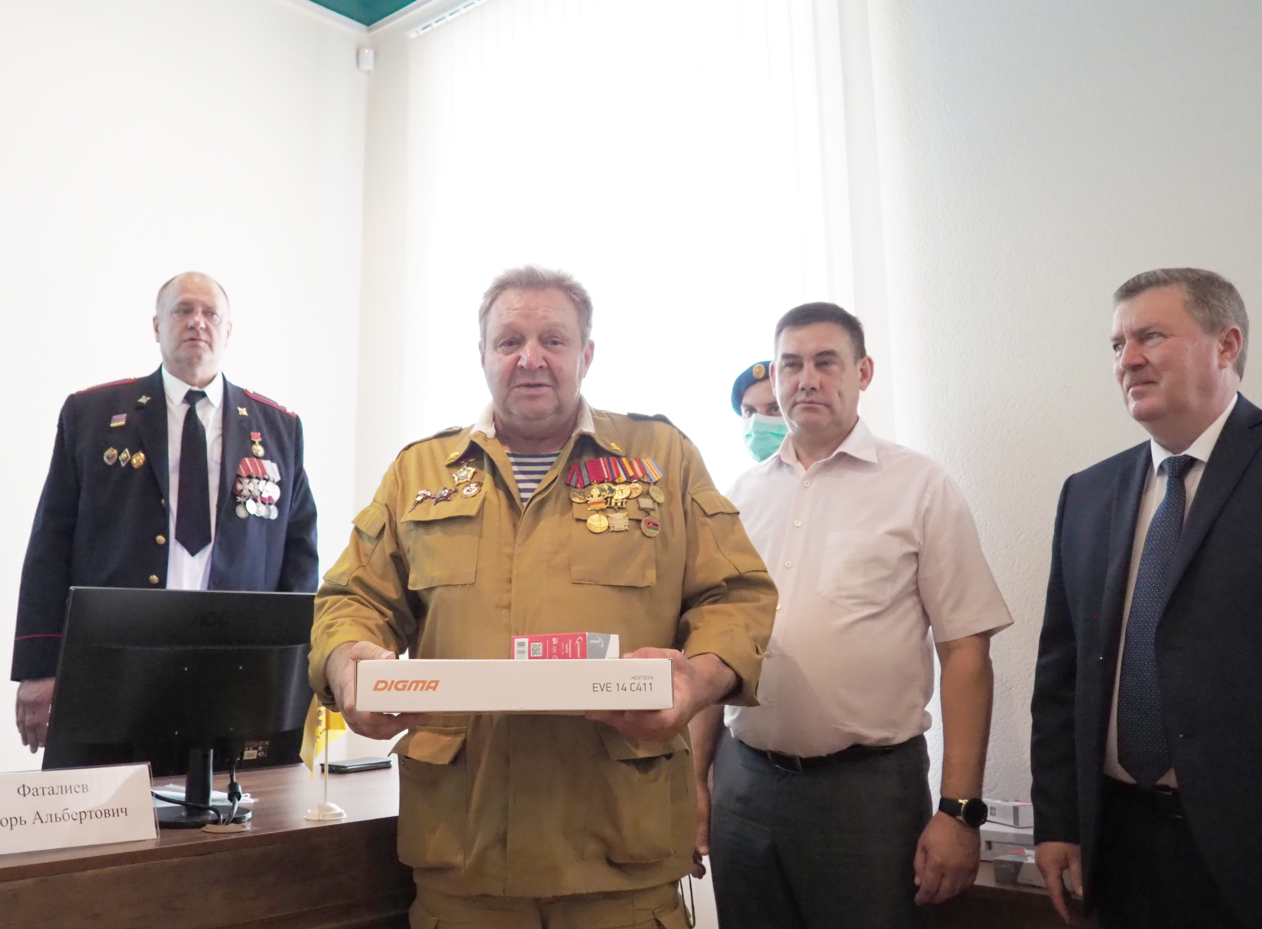 На Ставрополье прошло чествование ветеранов боевых действий