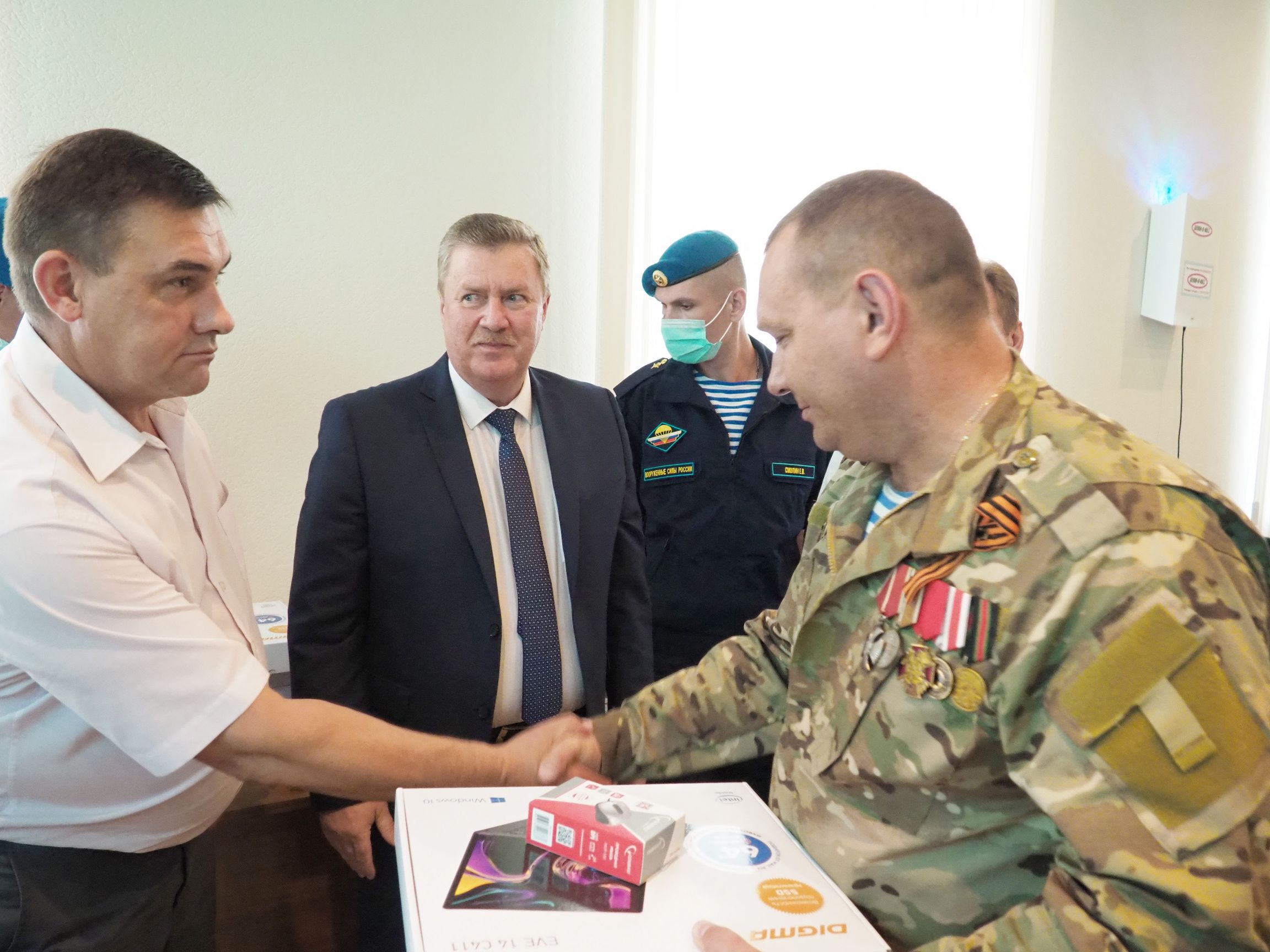 На Ставрополье прошло чествование ветеранов боевых действий