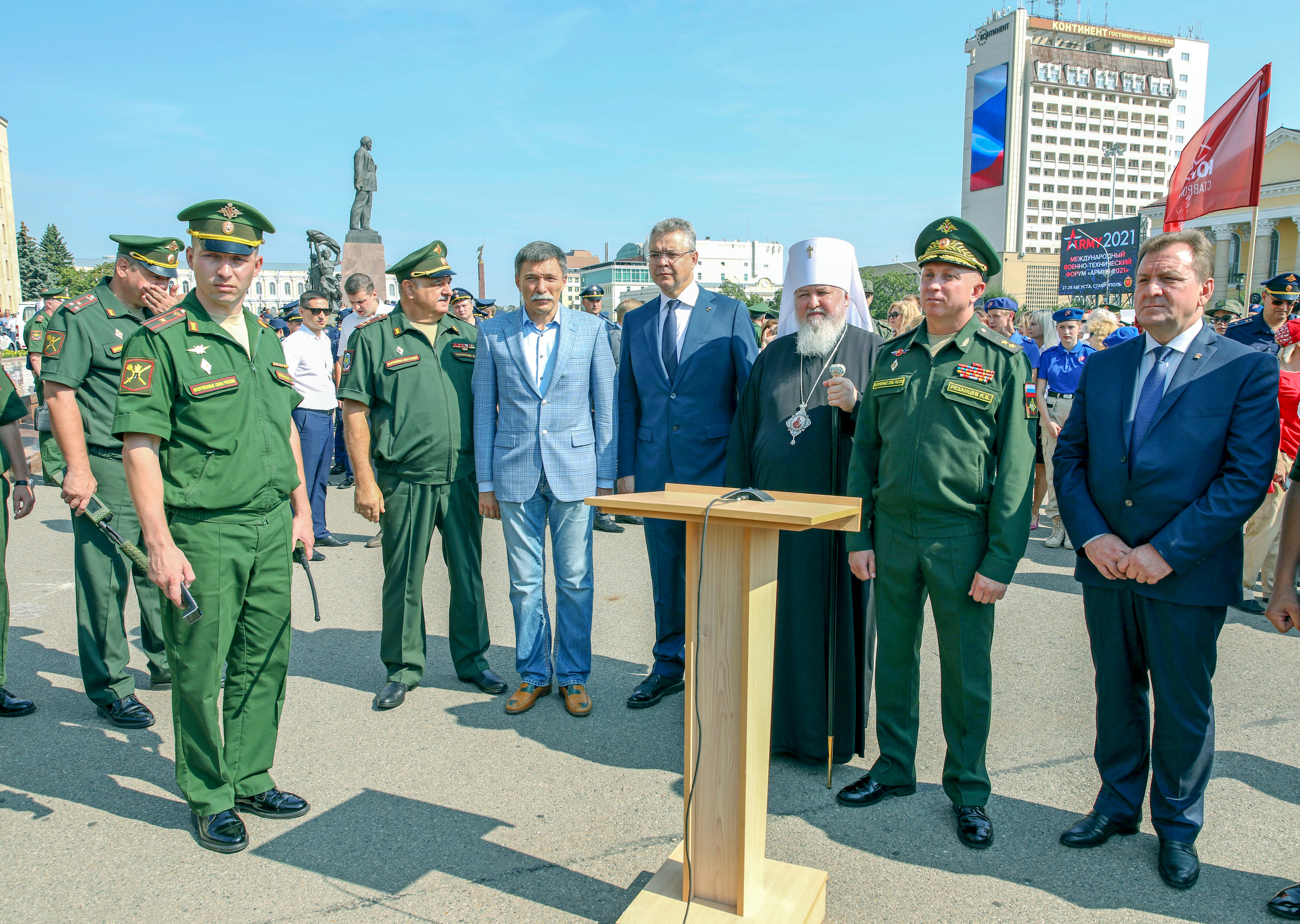 На Ставрополье стартовал военно-технический форум «АРМИЯ-2021»