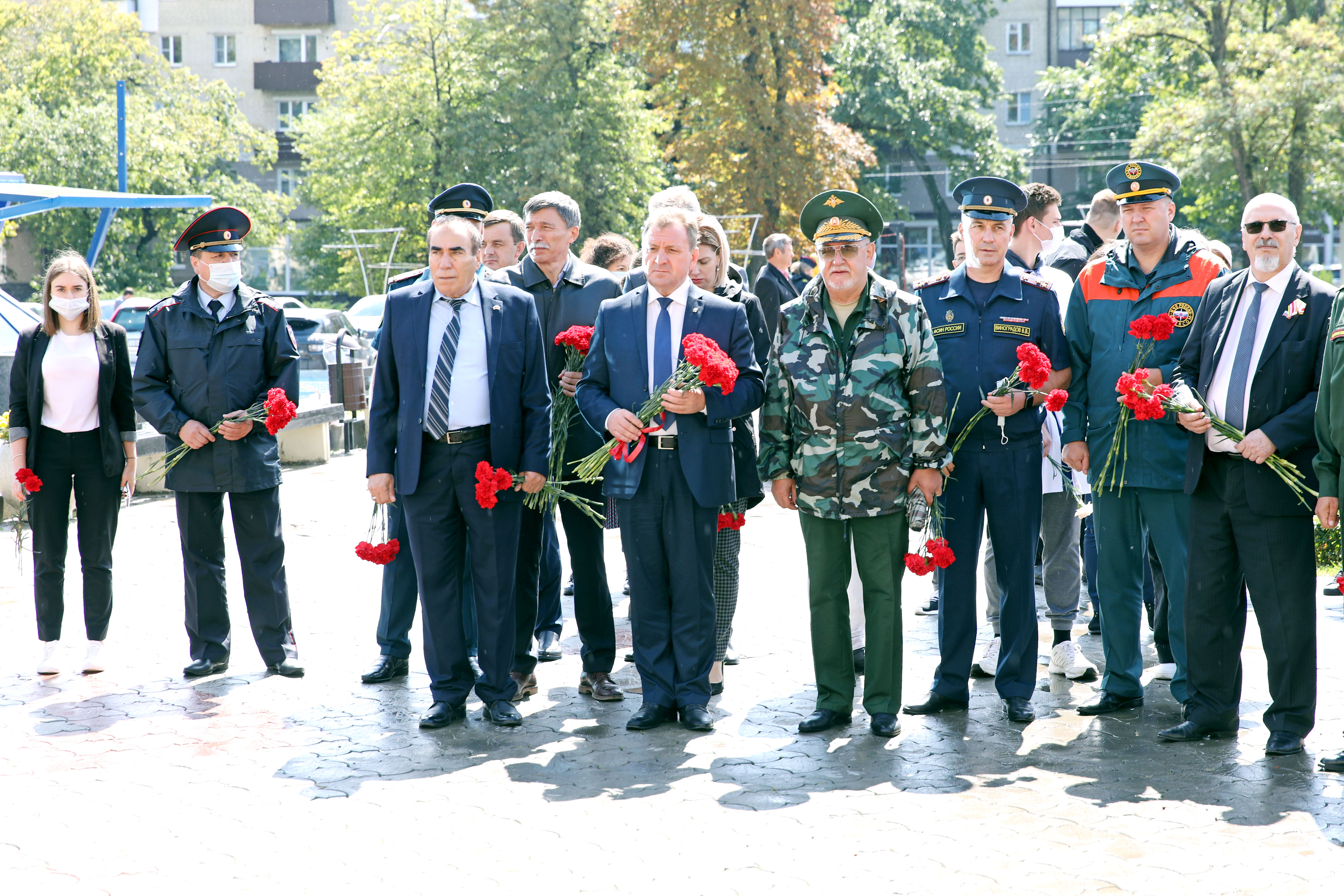 Памятная акция "Мир в наших сердцах" прошла в Ставрополе