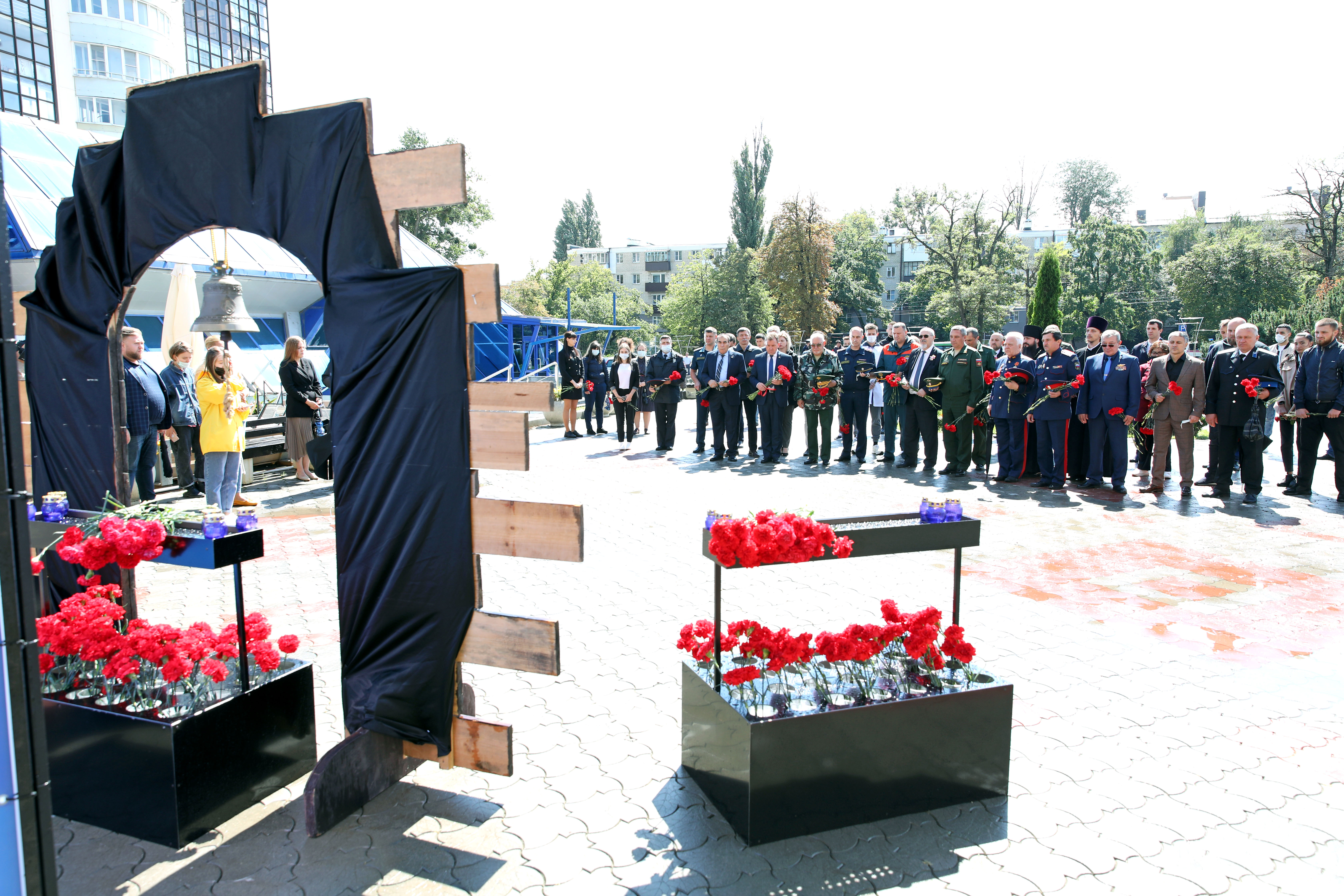Памятная акция "Мир в наших сердцах" прошла в Ставрополе