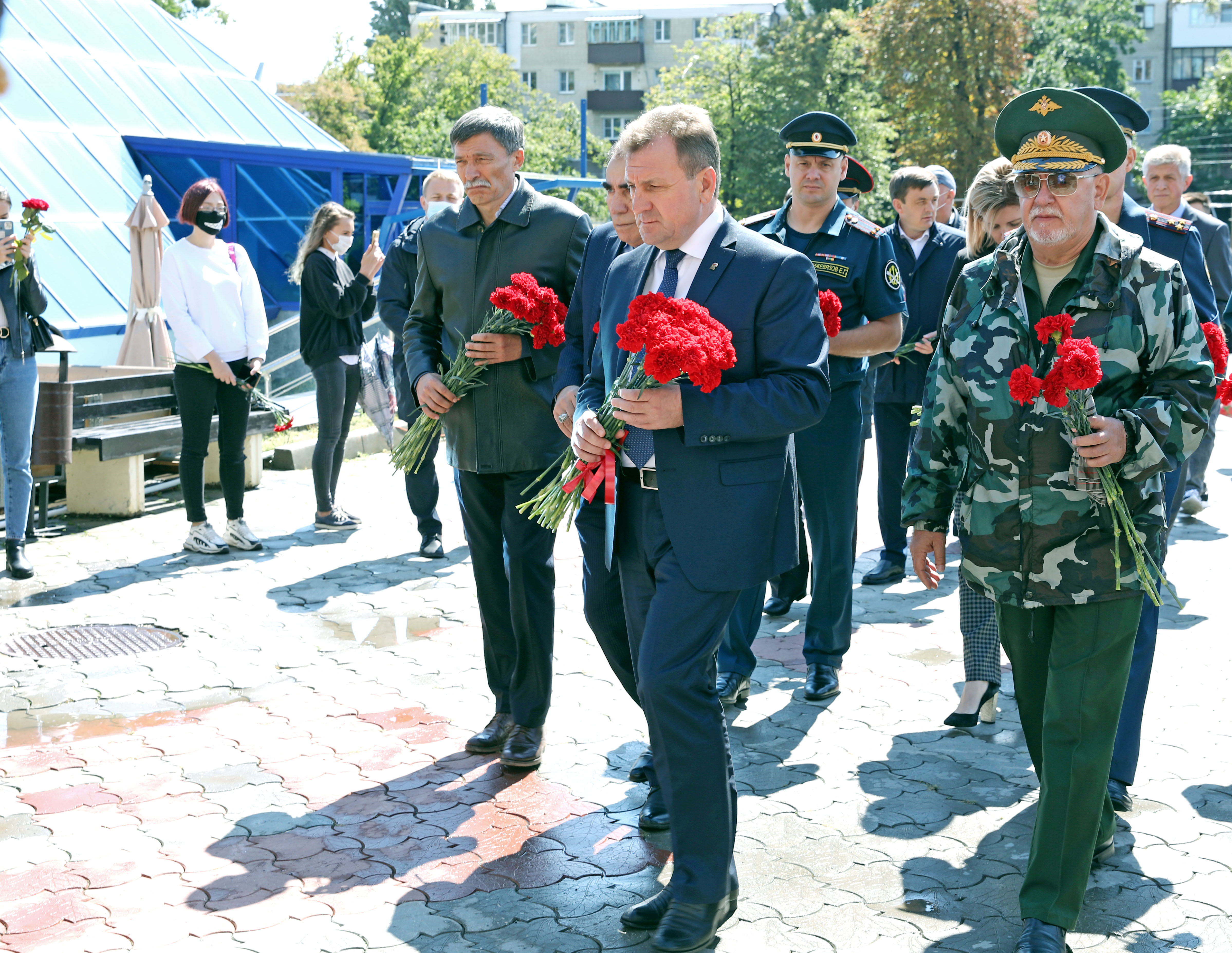 Памятная акция "Мир в наших сердцах" прошла в Ставрополе