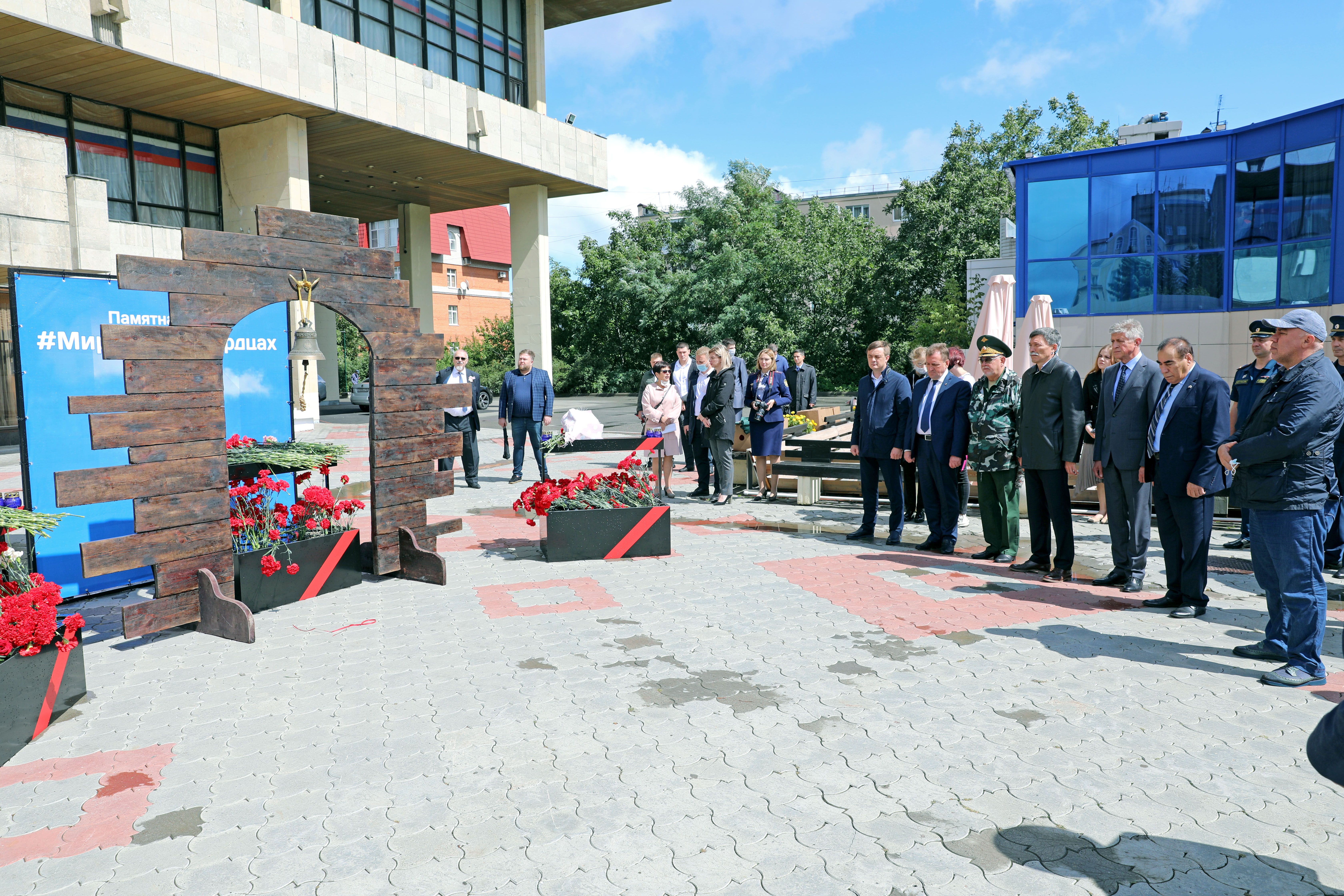 Памятная акция "Мир в наших сердцах" прошла в Ставрополе