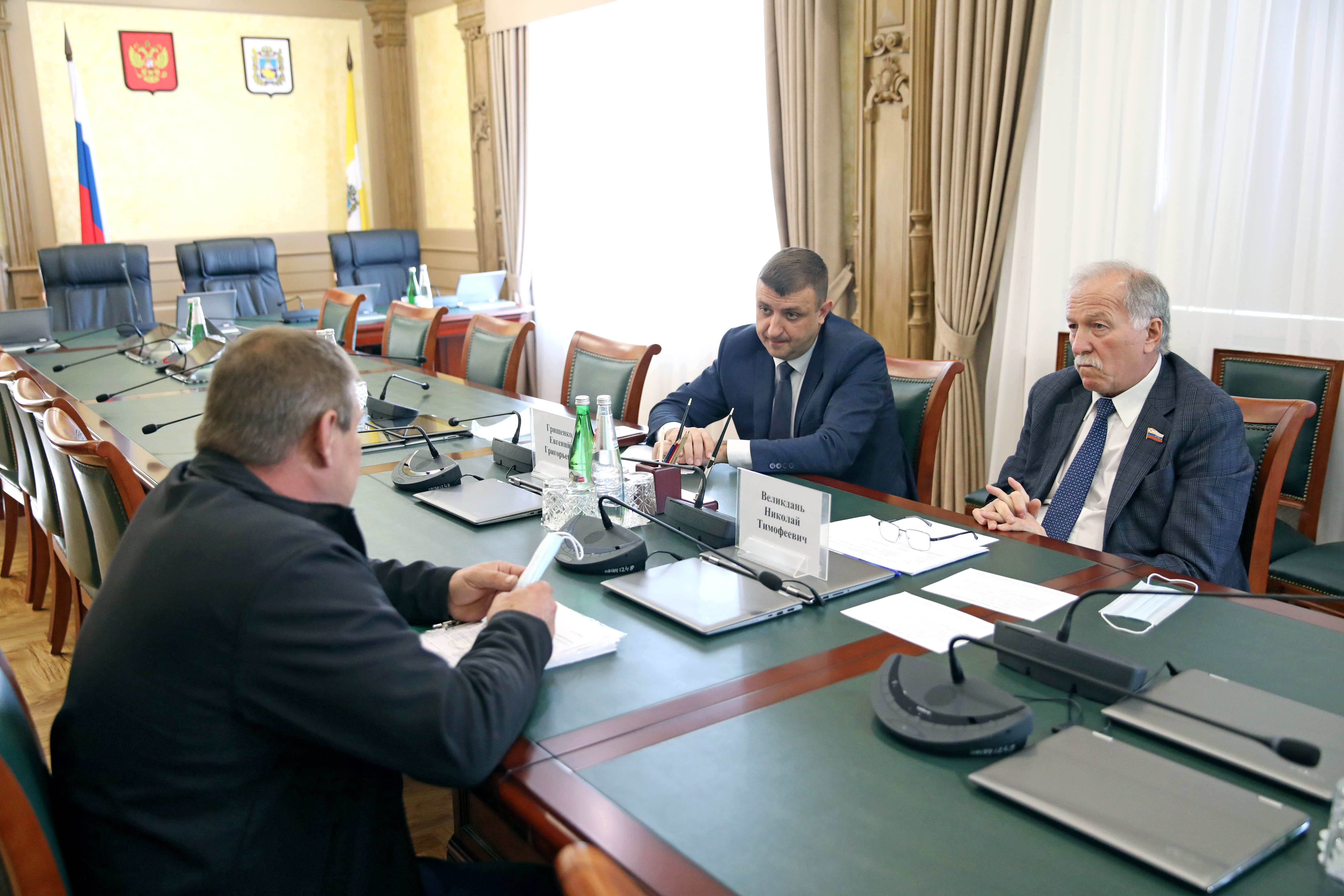 Председатель Думы Ставропольского края провёл личный приём граждан