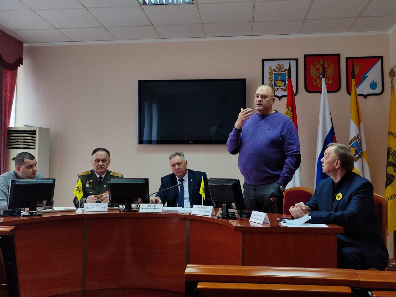 Депутаты краевой Думы Сергей Шевелёв и Виктор Лозовой стали участниками выездного заседания интерактивной площадки «Региональная военная история»