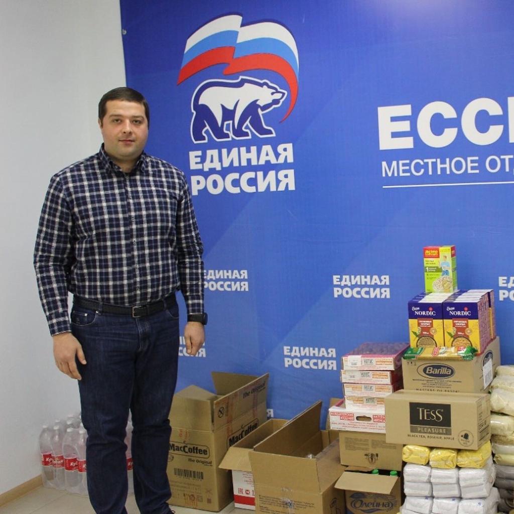 Гуманитарную помощь эвакуированным жителям Донбасса оказывают депутаты Думы Ставрополья