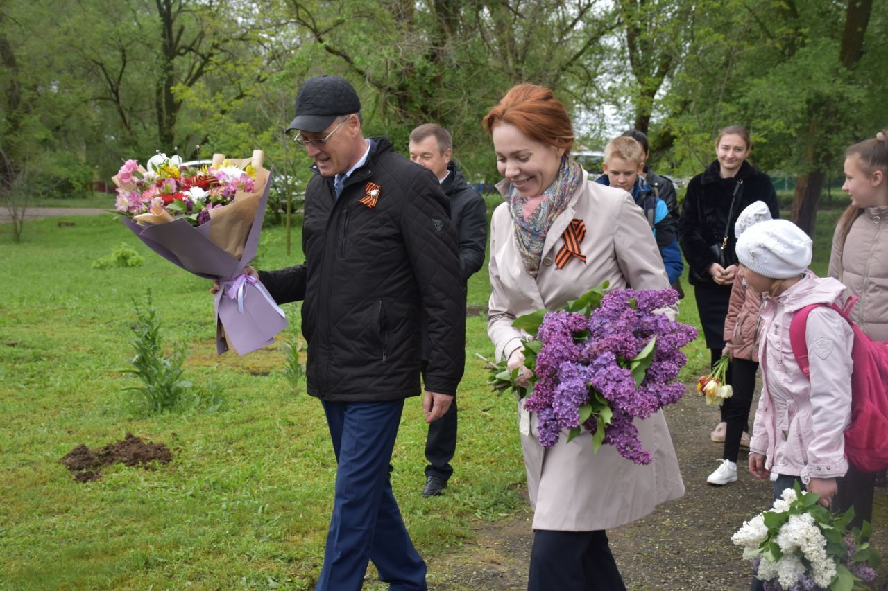 Ольга Дроздова поздравила ветеранов