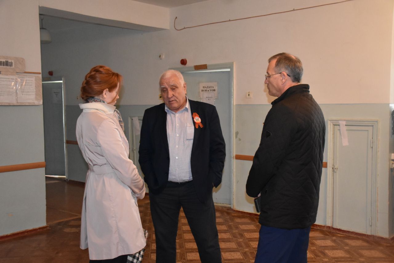Ольга Дроздова поздравила ветеранов
