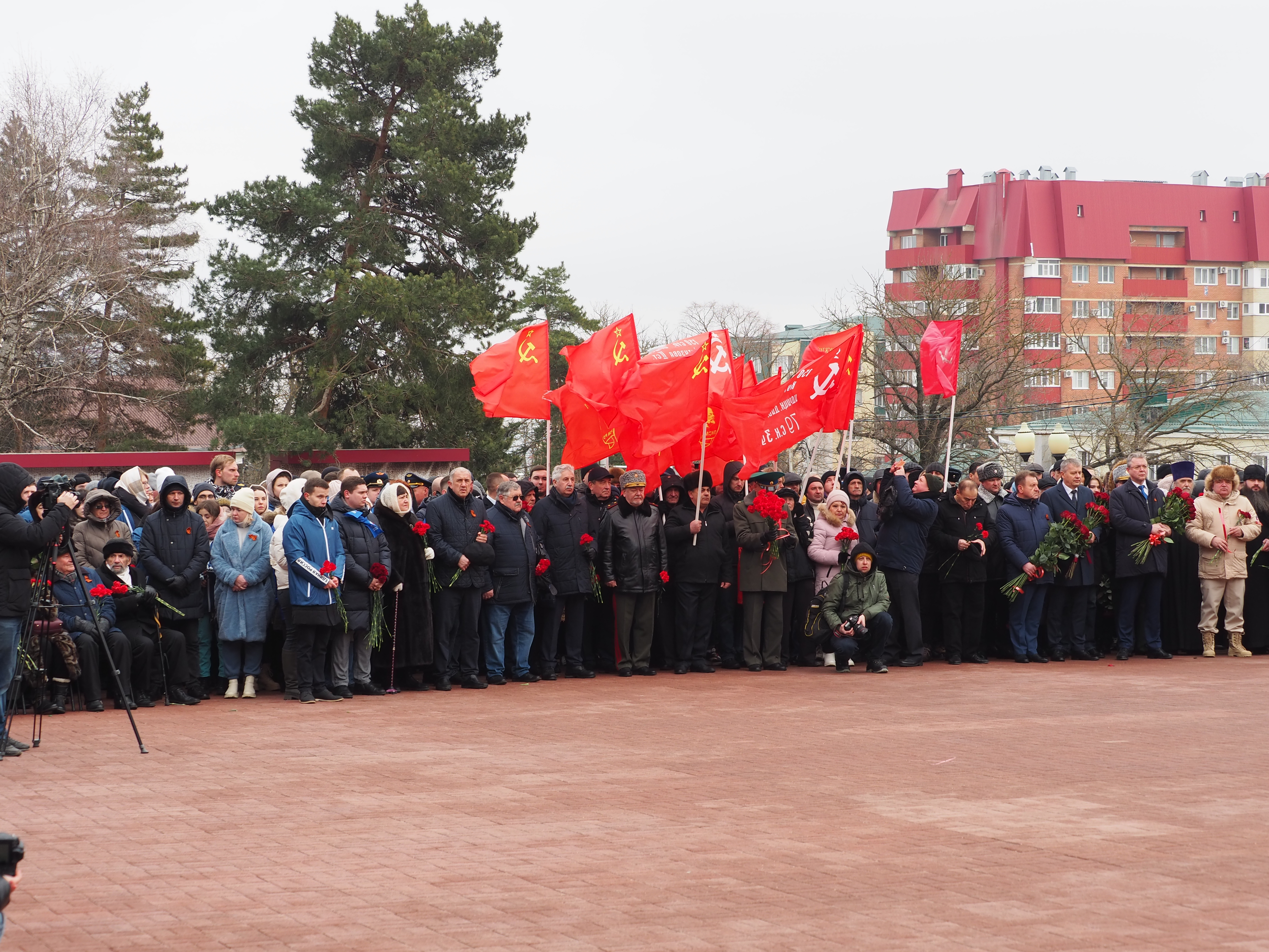 В Ставрополе почтили память освободителей города от фашистов