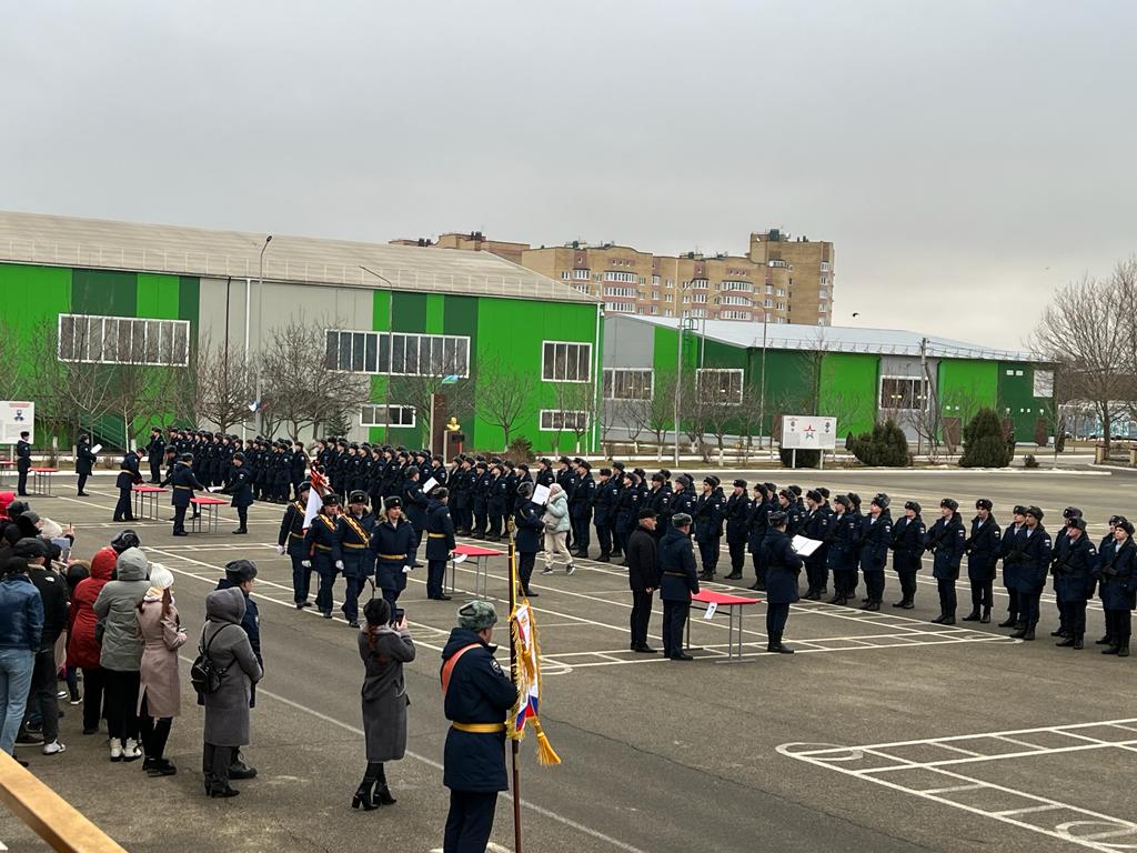 Ставропольские десантники-новобранцы присягнули Родине