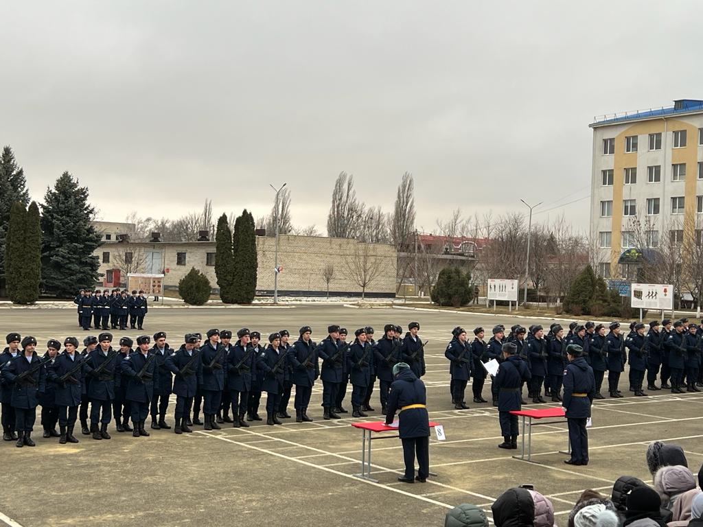 Ставропольские десантники-новобранцы присягнули Родине