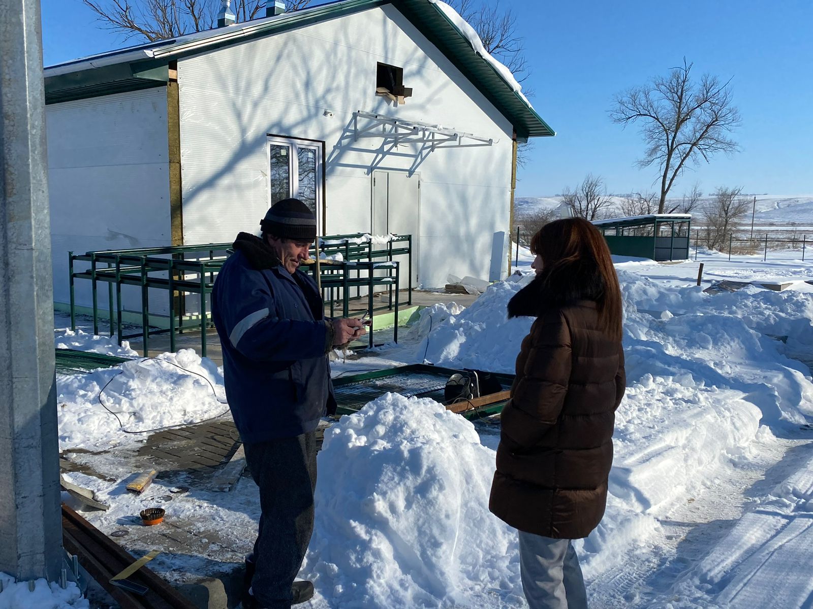 В селе Кугуты Петровского муниципального округа строится новый ФАП