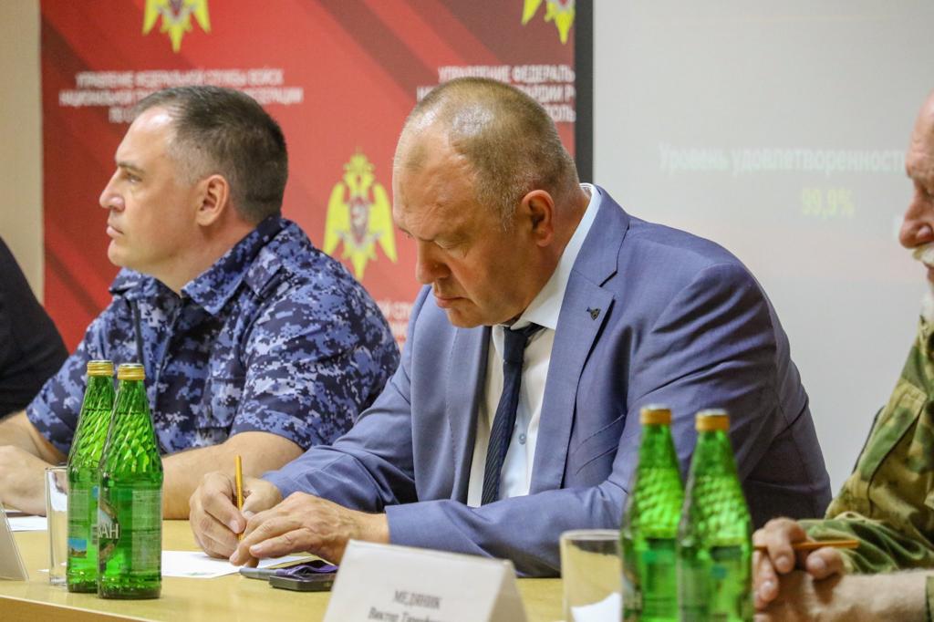 Сергей Шевелев принял участие в совещании краевого Управления Росгвардии
