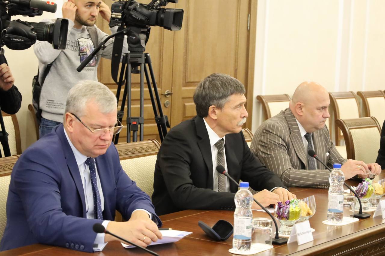 Рабочая встреча с Президентом Республики Беларусь Александром Лукашенко