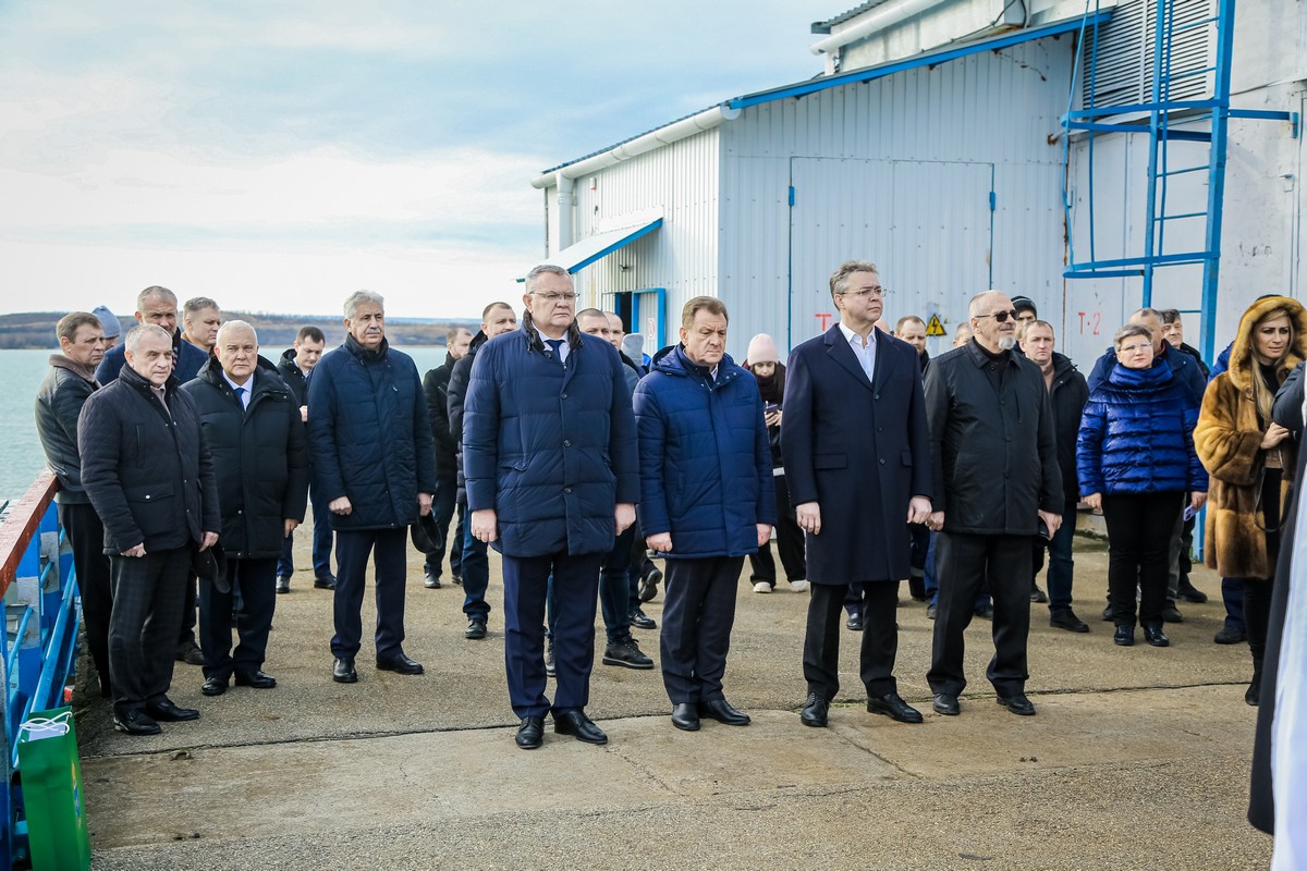 На Ставрополье освятили воду в Сенгилеевском водохранилище