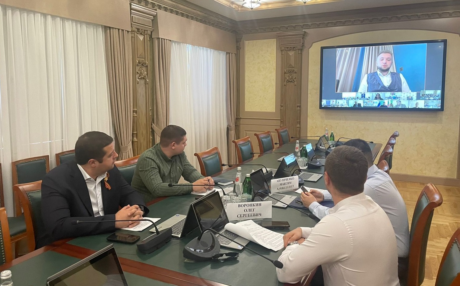 Николай Лопатин принял участие в заседании Молодежного парламента при Государственной Думе