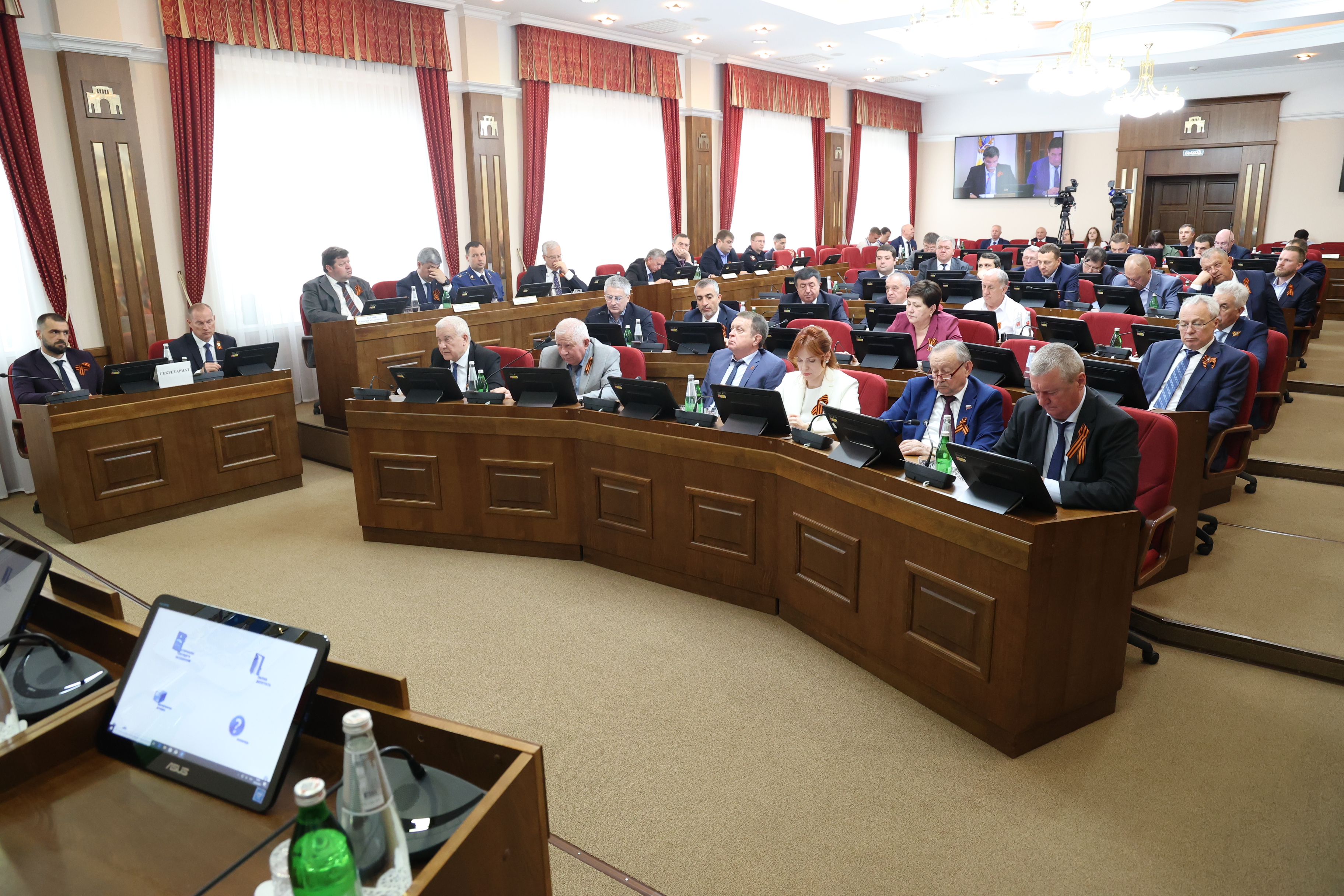 Депутаты заслушали отчет о деятельности Контрольно-счетной палаты Ставропольского края