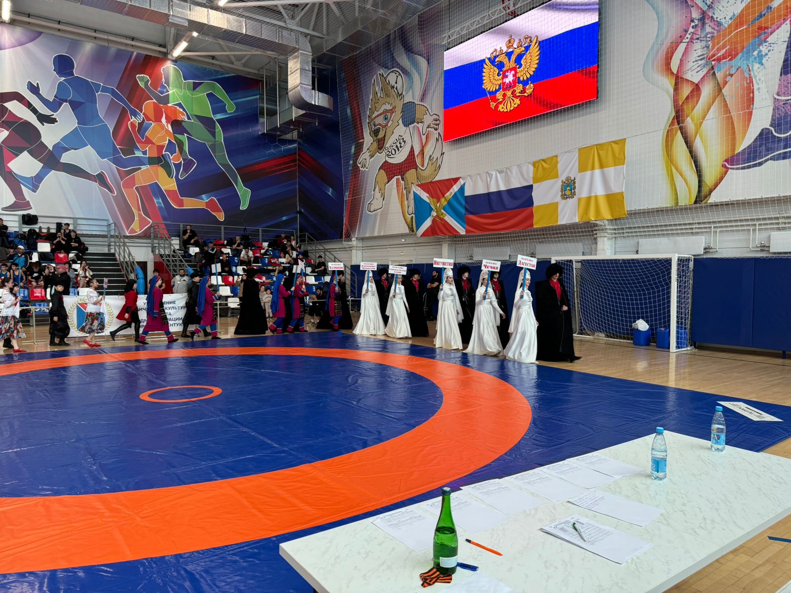 В Ессентуках стартовал турнир по греко-римской борьбе памяти Героя Советского Союза Феофилакта Зубалова