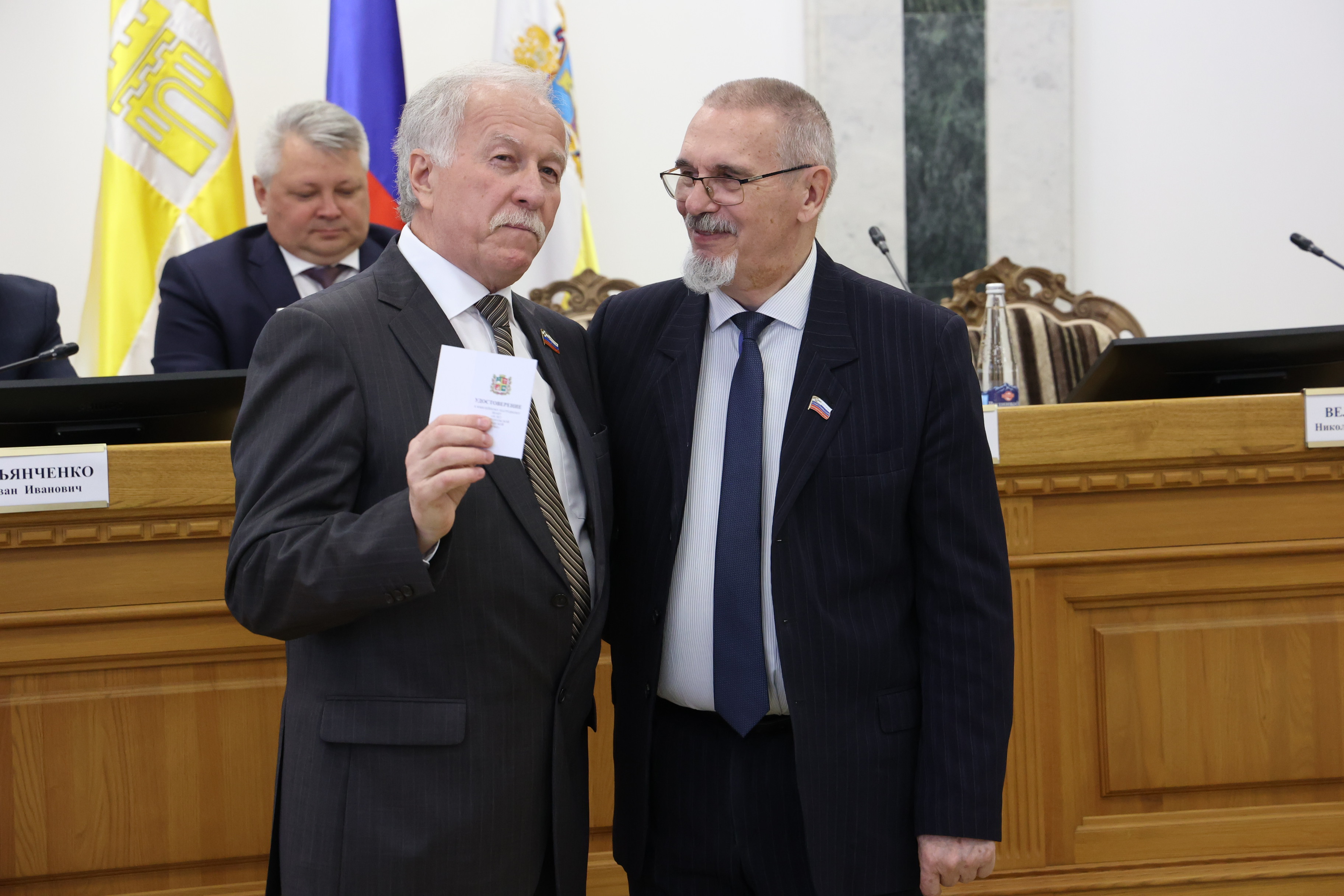 Николай Великдань поздравил Думу Ставрополя с юбилеем