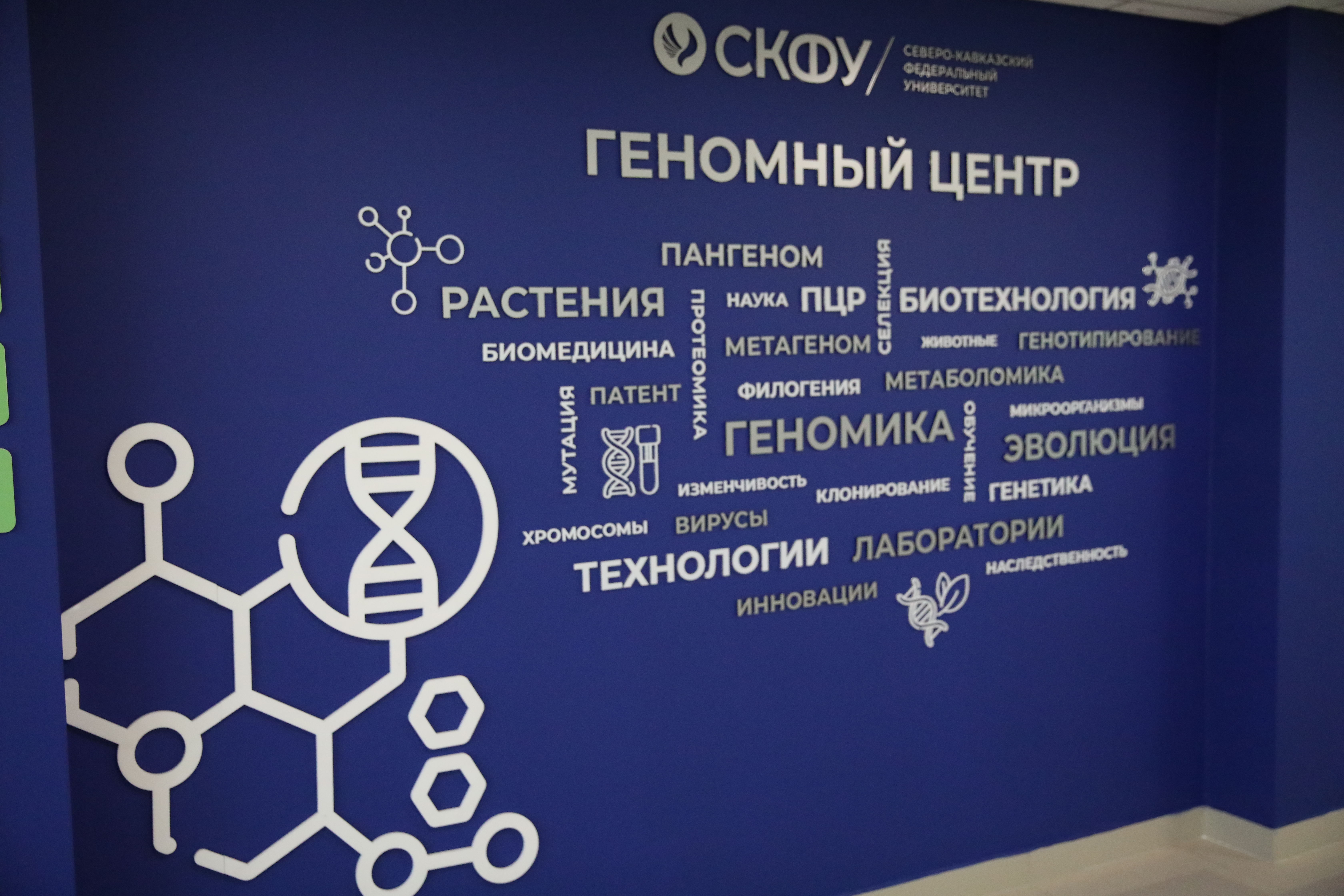 Николай Великдань посетил Геномный центр СКФУ