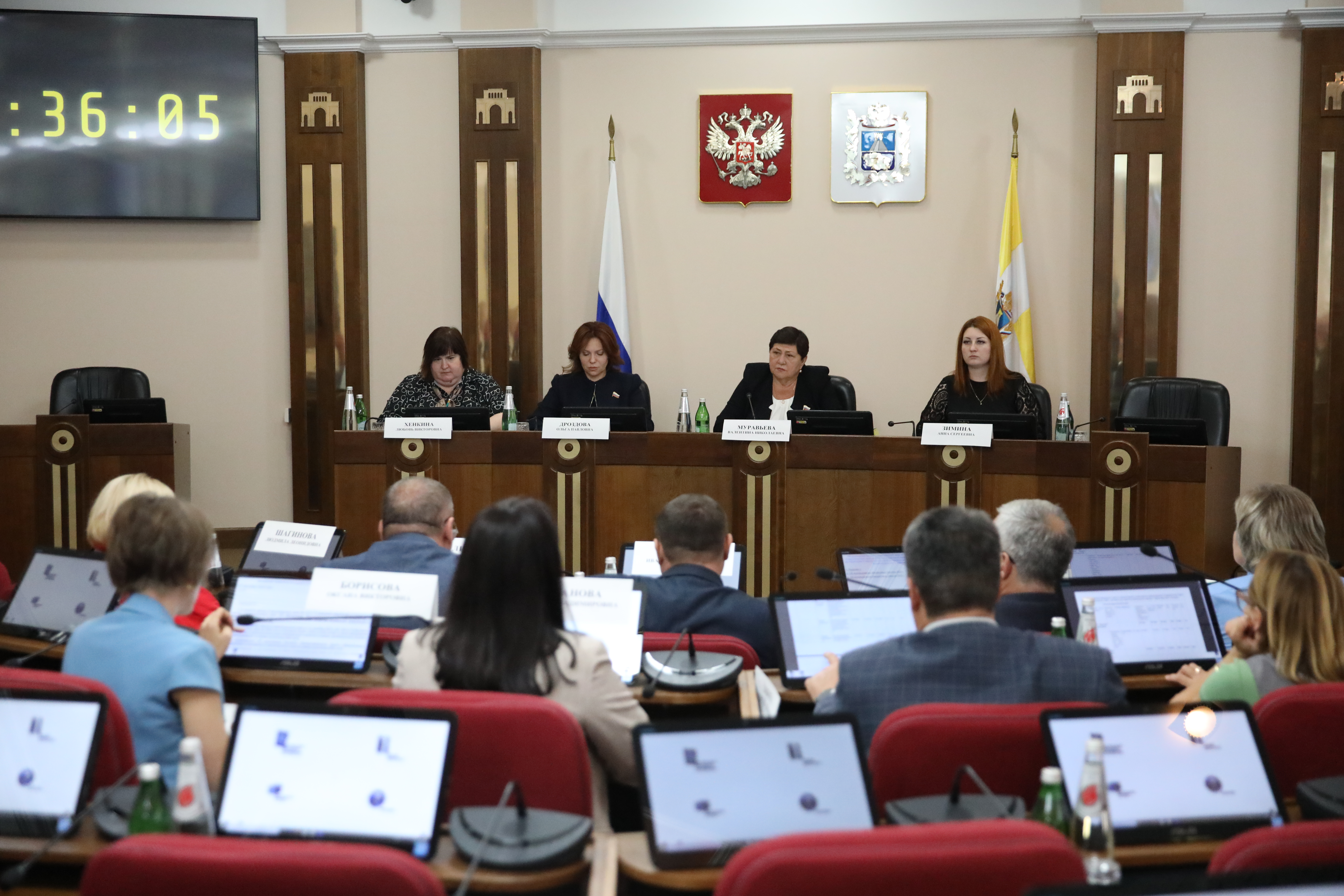 Депутаты рассмотрели исполнение краевого закона о бюджете в рамках реализации региональных проектов в области здравоохранения