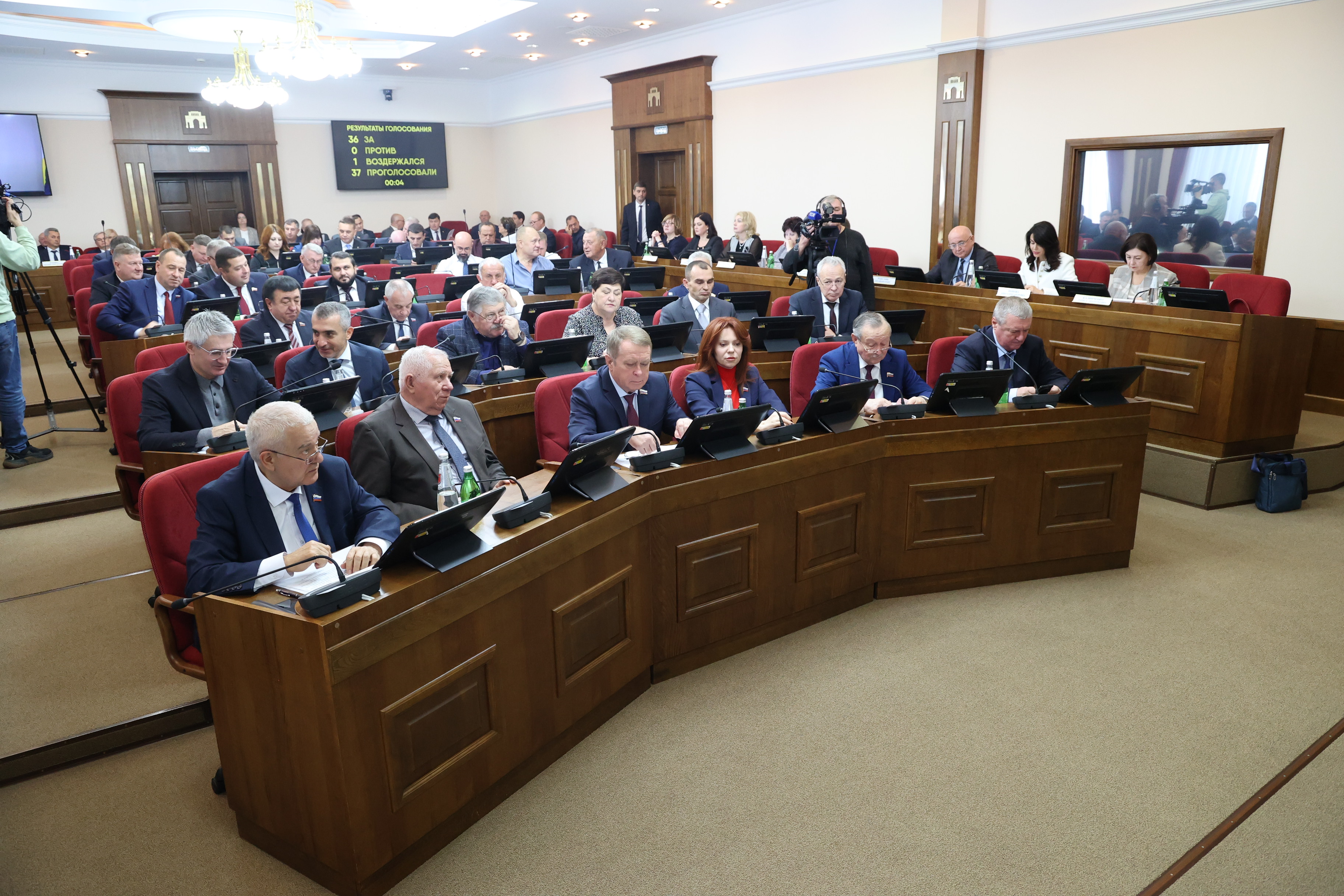 Краевая Дума приняла решение о новой мере поддержки для участников специальной военной операции
