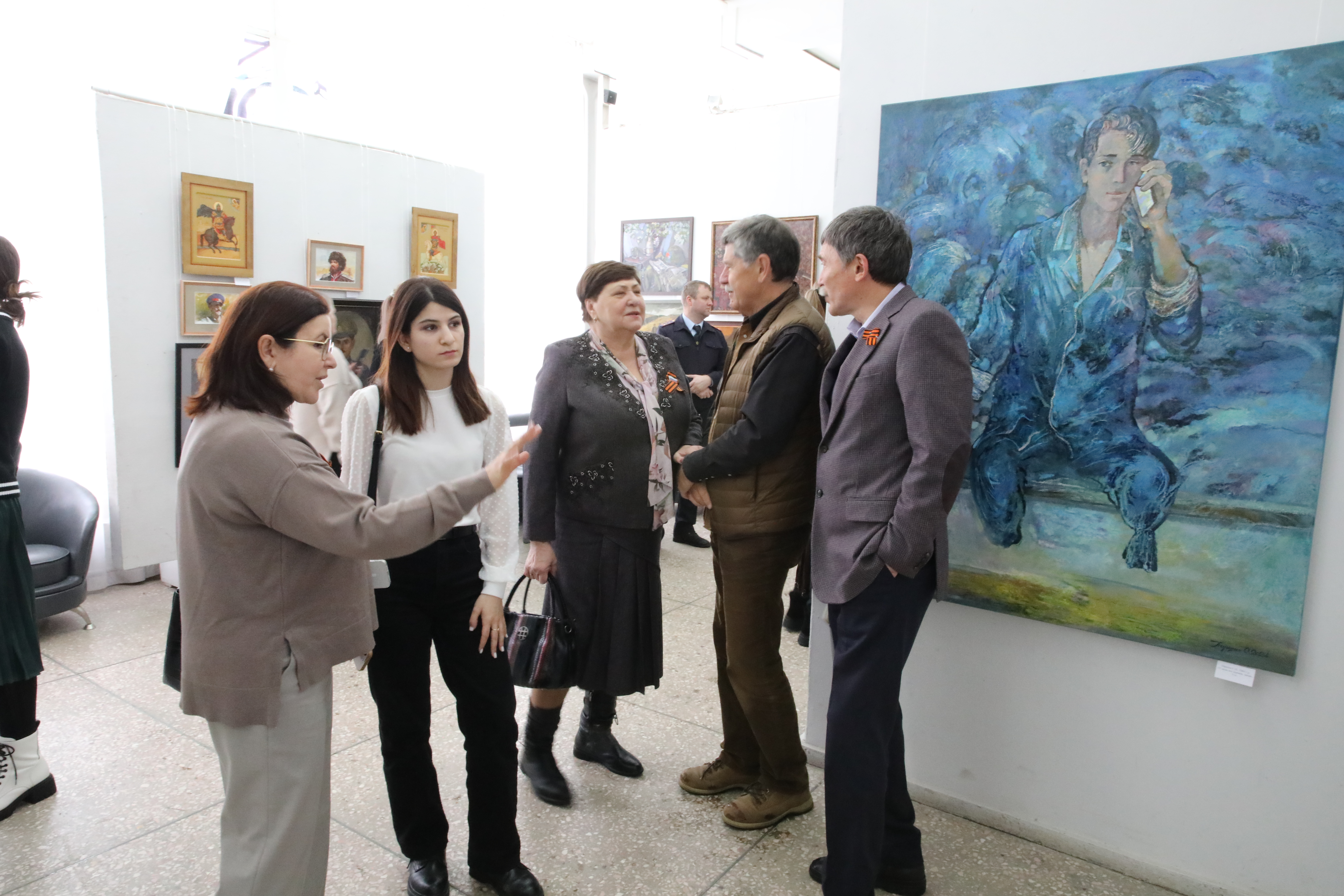 В Ставрополе открылась художественная выставка «Служу Отечеству»