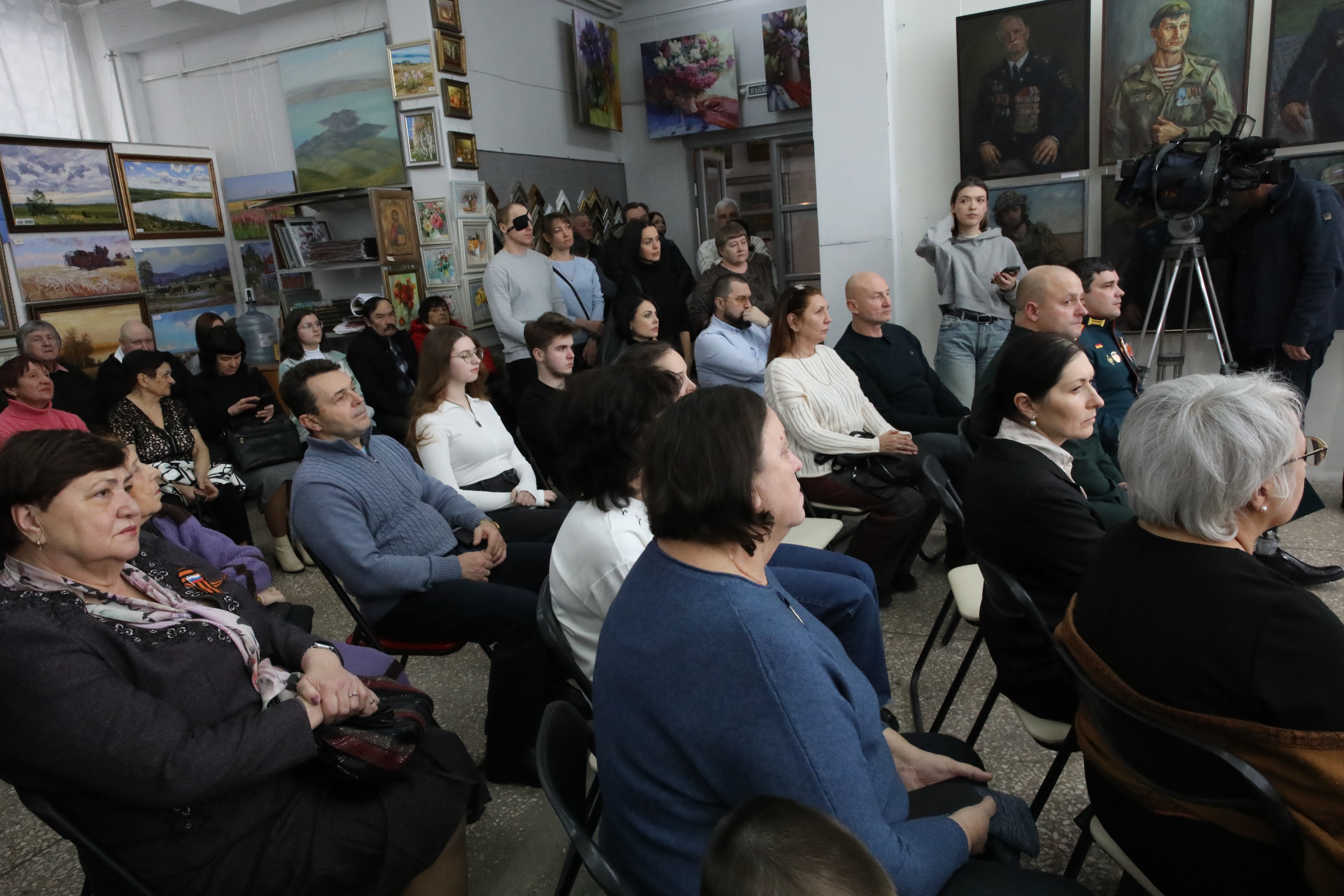 В Ставрополе открылась художественная выставка «Служу Отечеству»