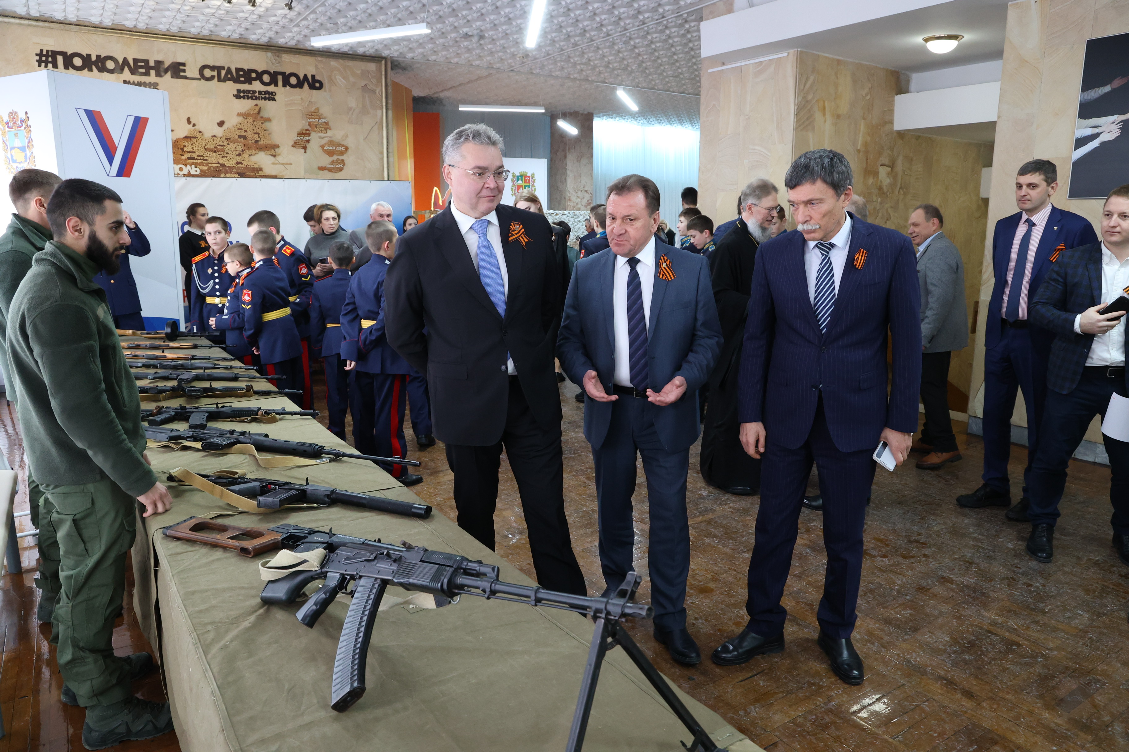 Краевые депутаты стали участниками торжественного собрания в преддверии Дня защитника Отечества