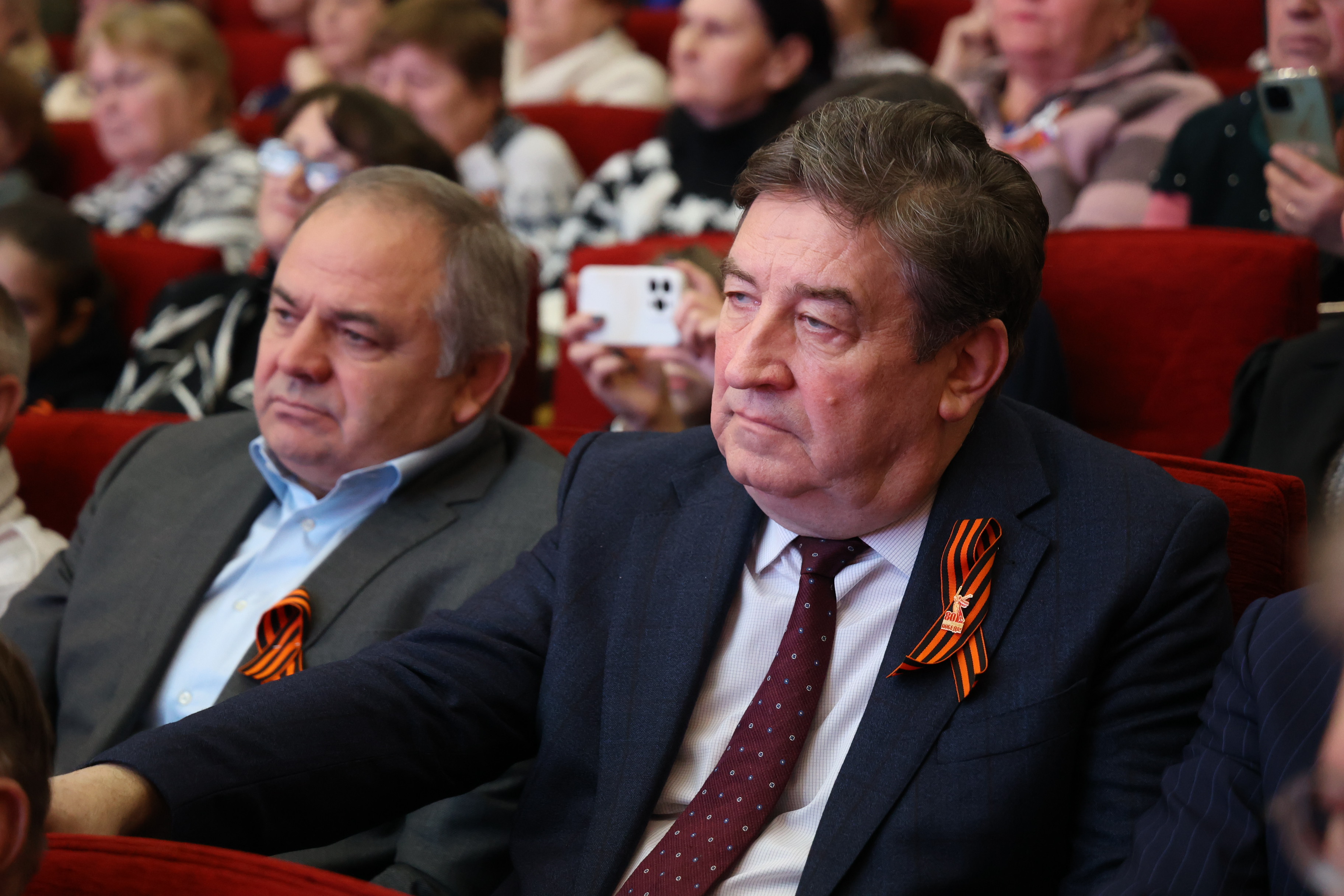 Краевые депутаты стали участниками торжественного собрания в преддверии Дня защитника Отечества