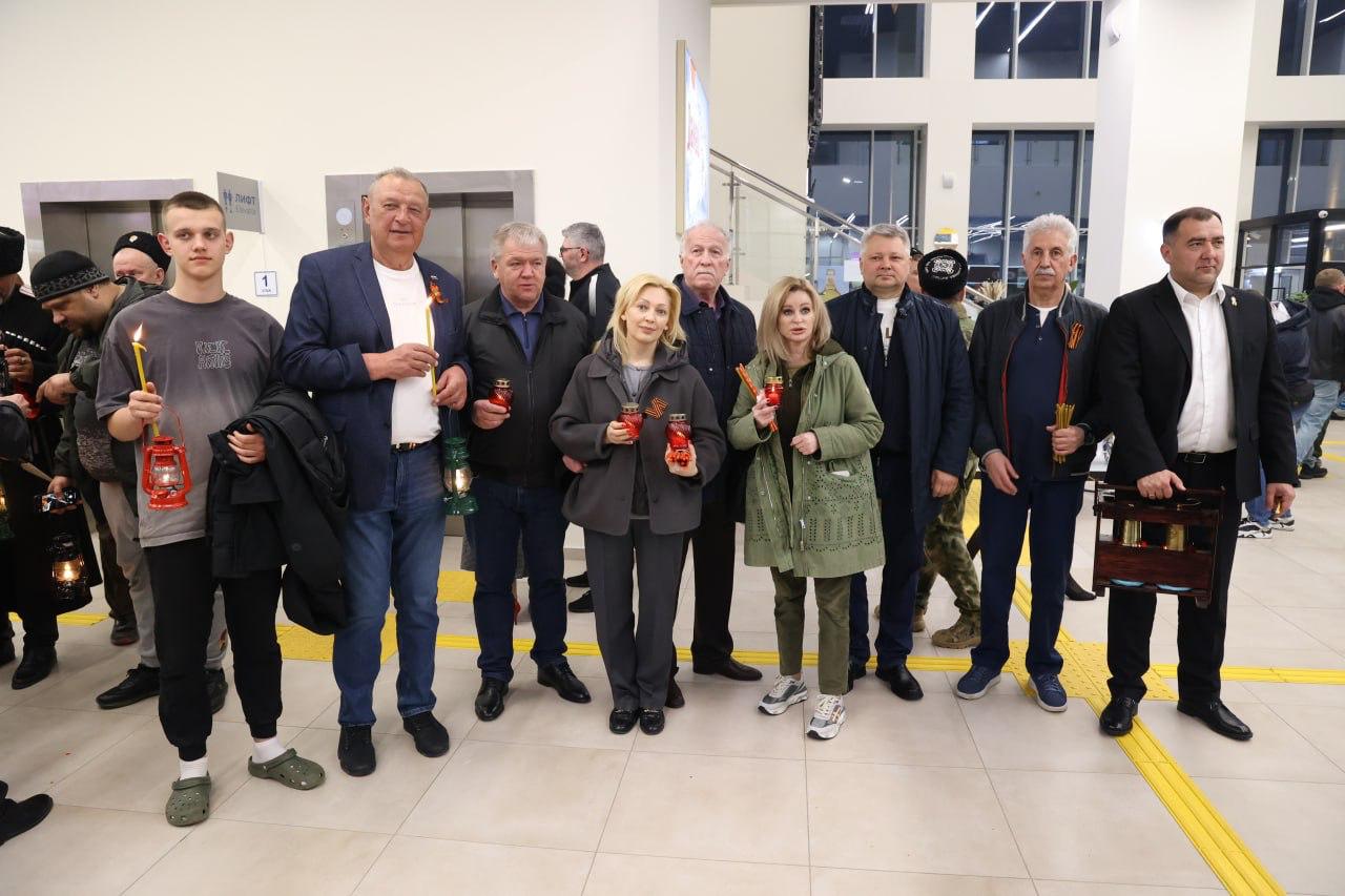 Николай Великдань передал частицу Благодатного огня в храмы Труновского округа